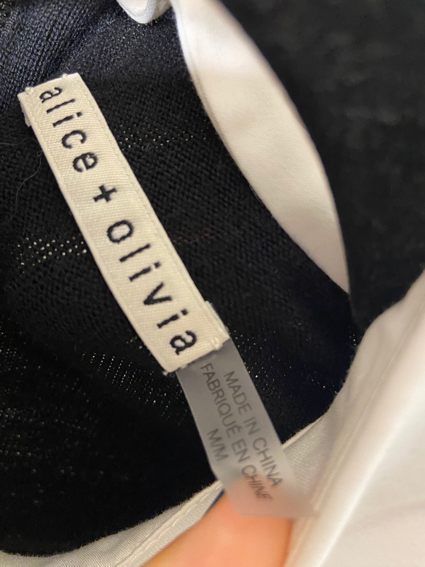 Alice and Olivia Porla Crown Sweater size M