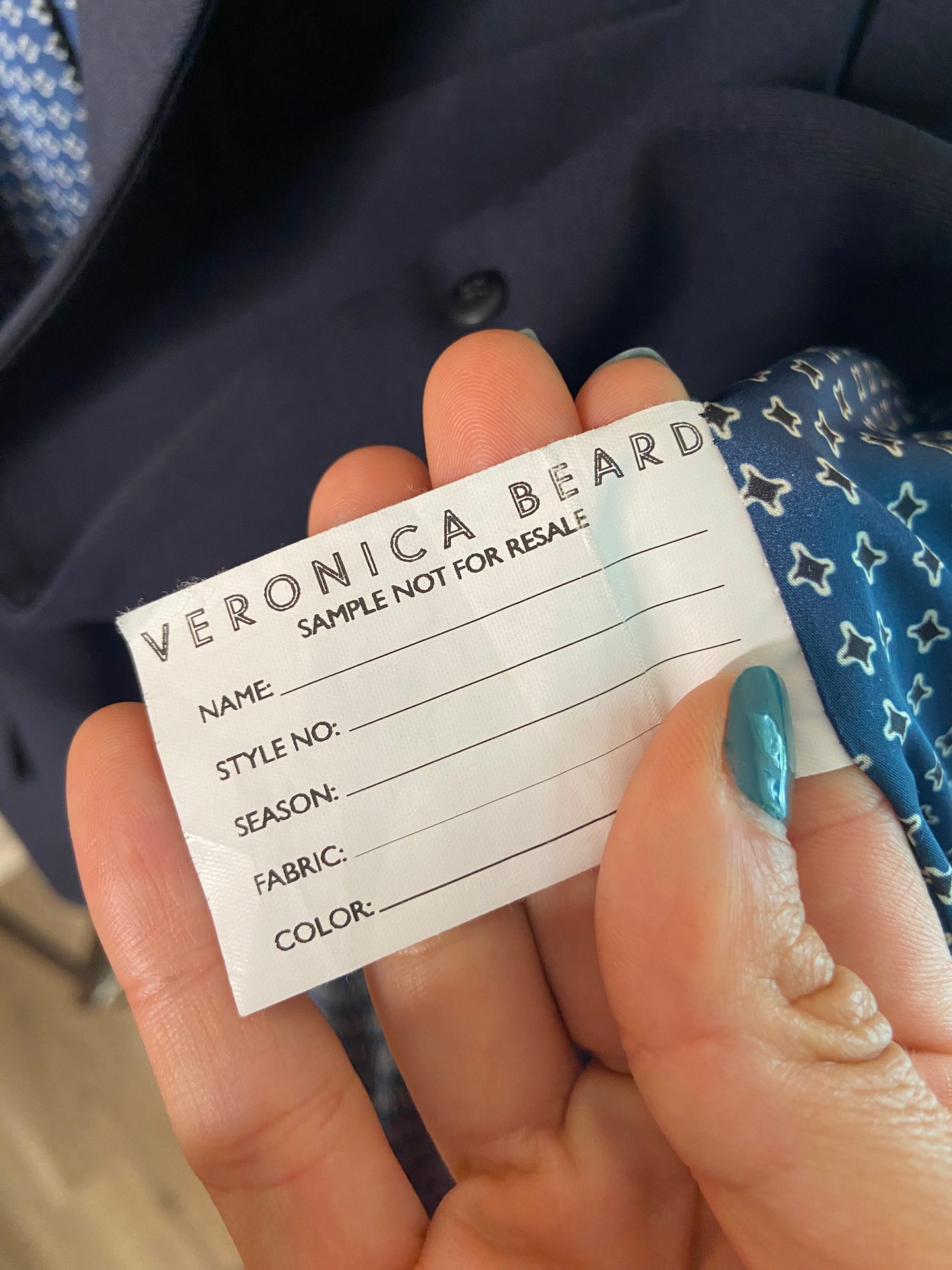 Veronica Beard Navy Blue Blazer size 4