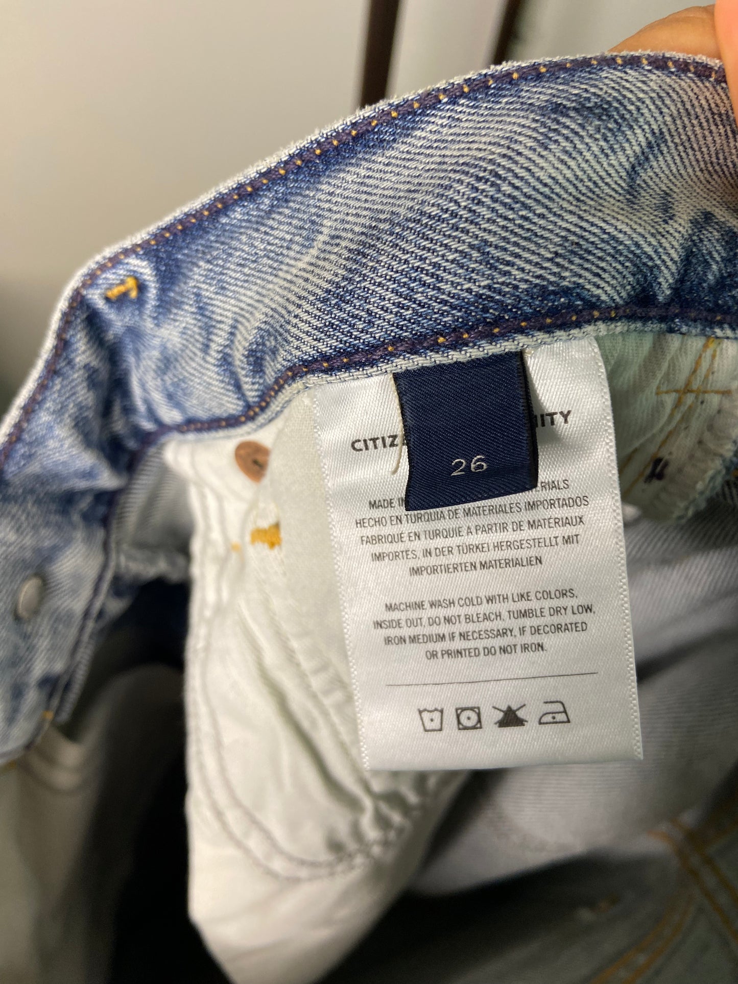 Citizens of Humanity Paloma Baggy Jeans size 26