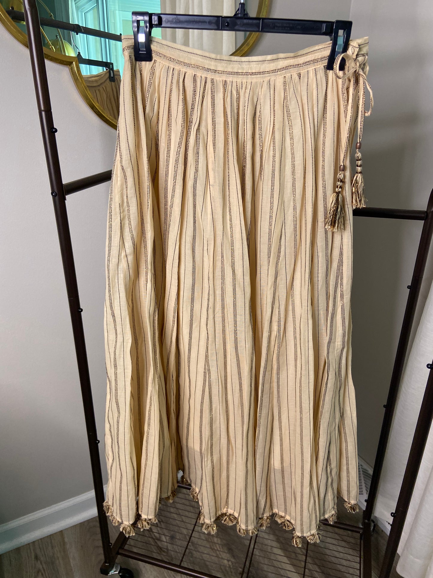 Zimmermann Suraya Draw Flare Skirt size US 6
