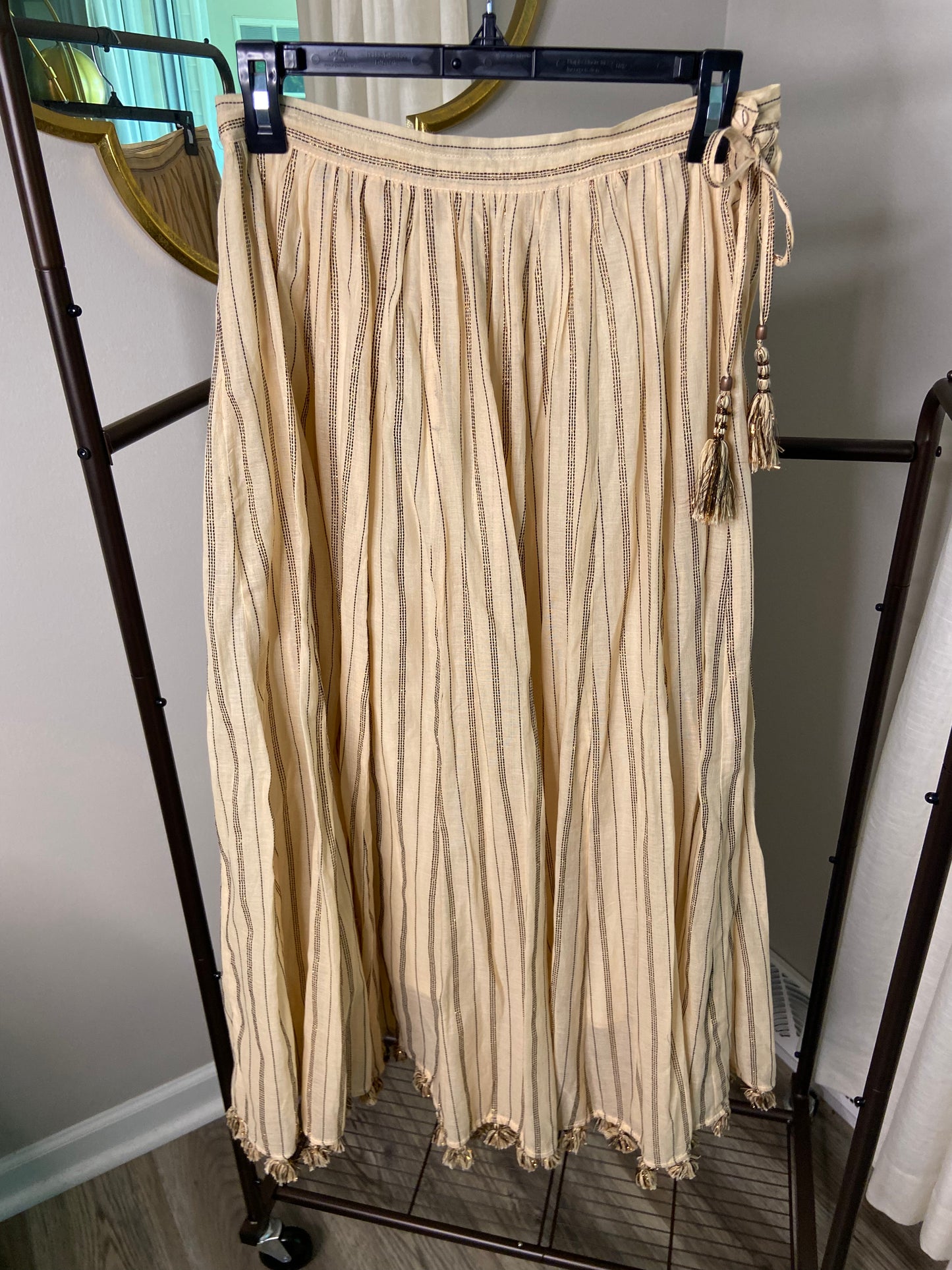 Zimmermann Suraya Draw Flare Skirt size US 6