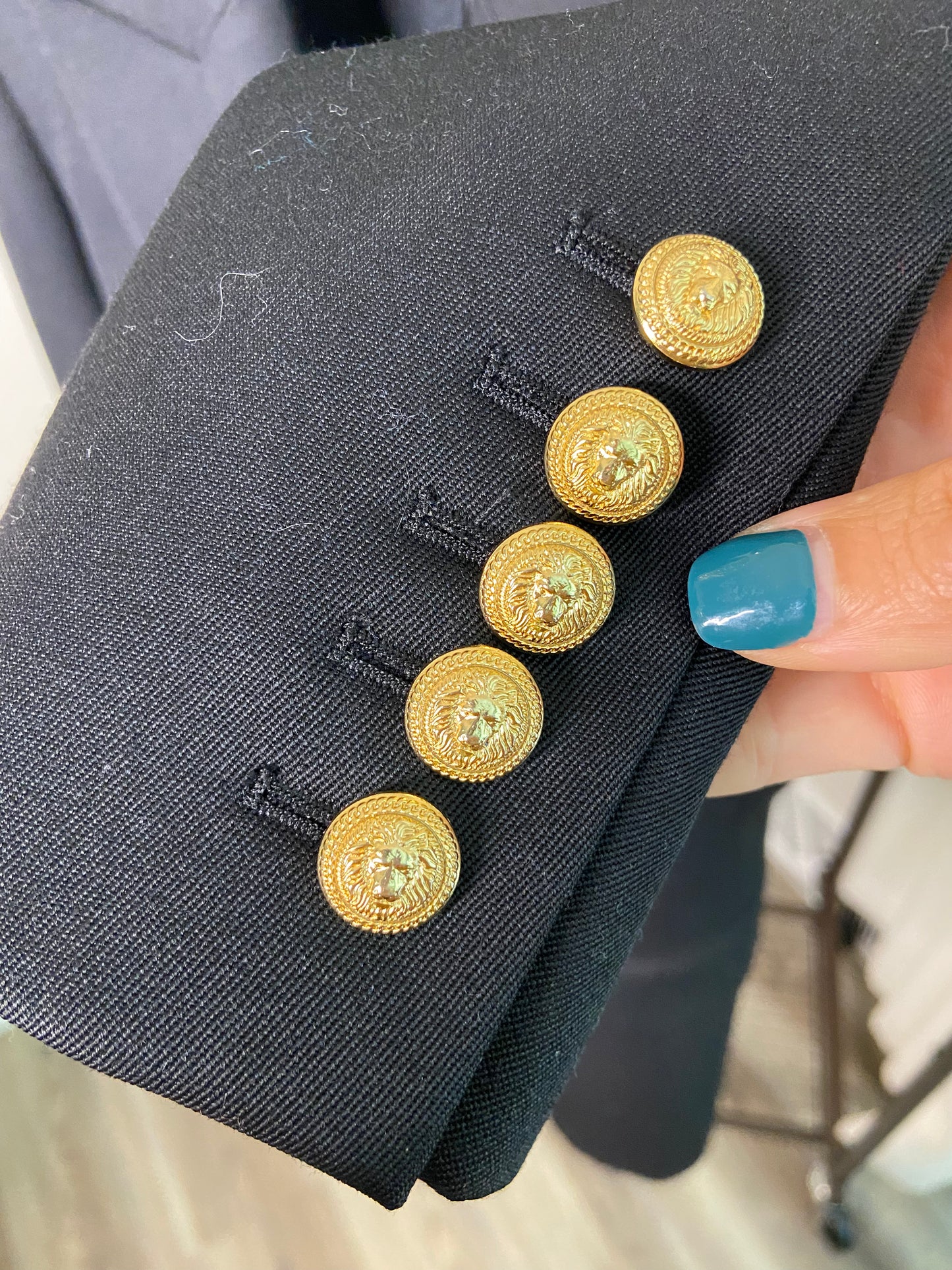 Balmain Fitted Double Breasted Blazer size XS - 34