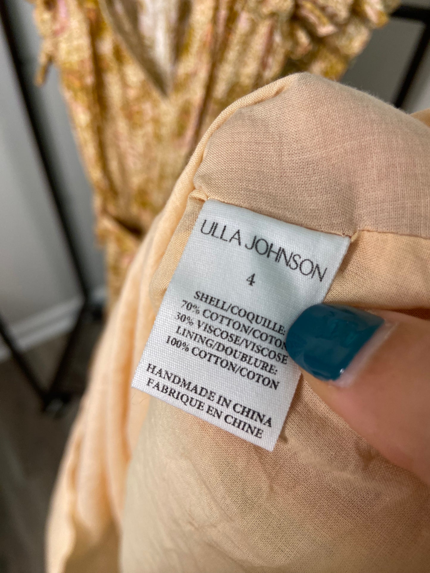 Ulla Johnson Virginia Midi Dress size 4