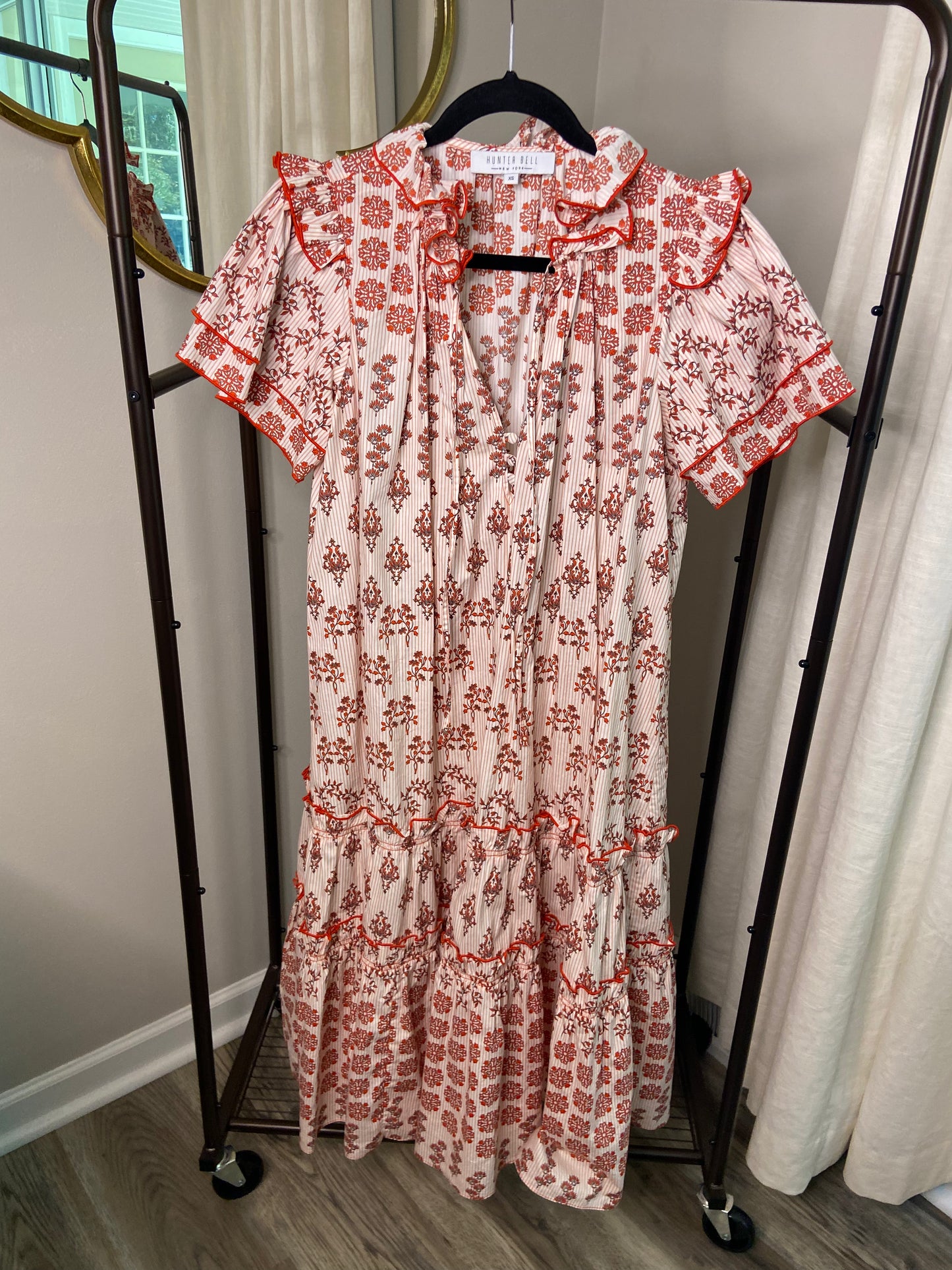 Hunter Bell Matthews Midi Dress size XS