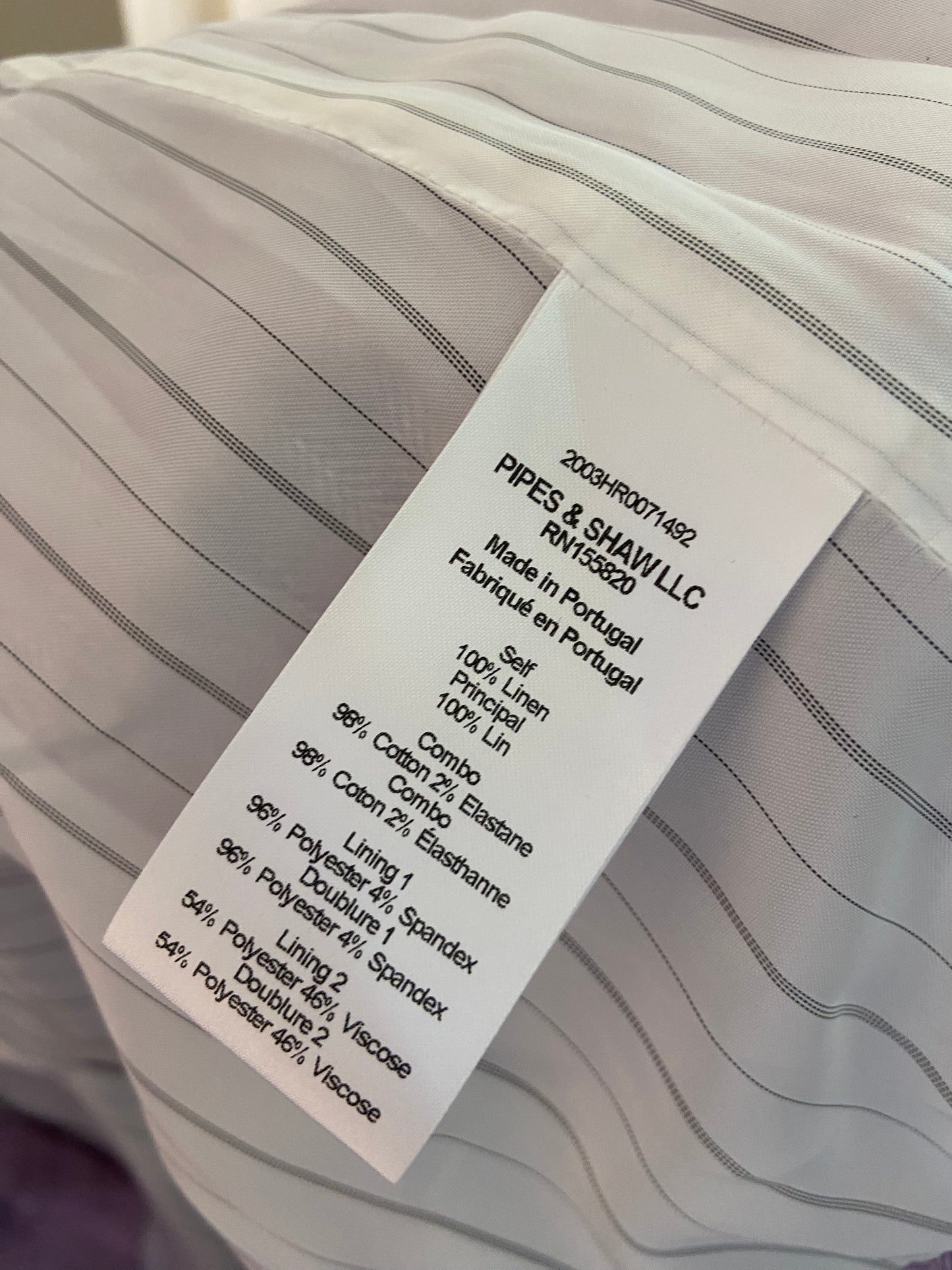 Veronica Beard Linen Miller Dickey Jacket size 0