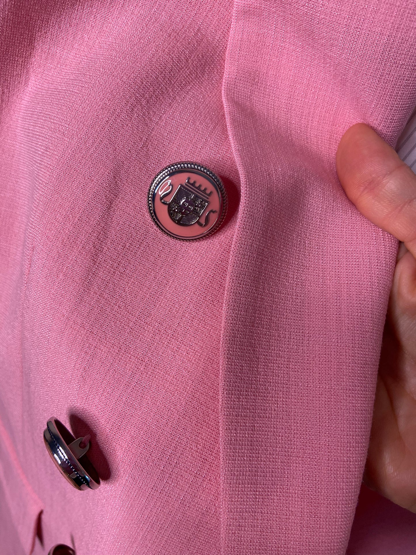 Veronica Beard Miller Dickey Jacket in Peony size 4