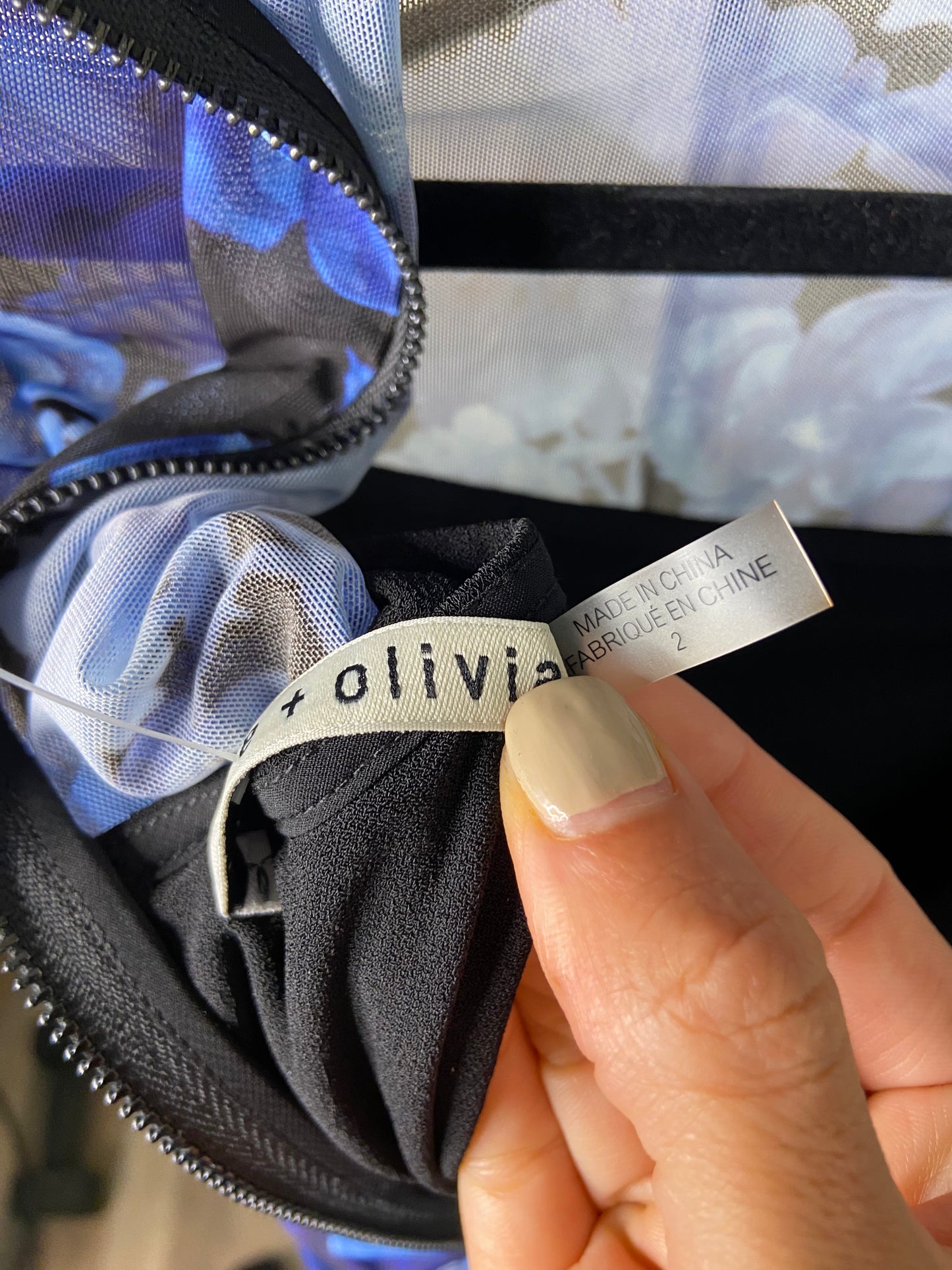Alice and Olivia Delora Mini Dress size 2