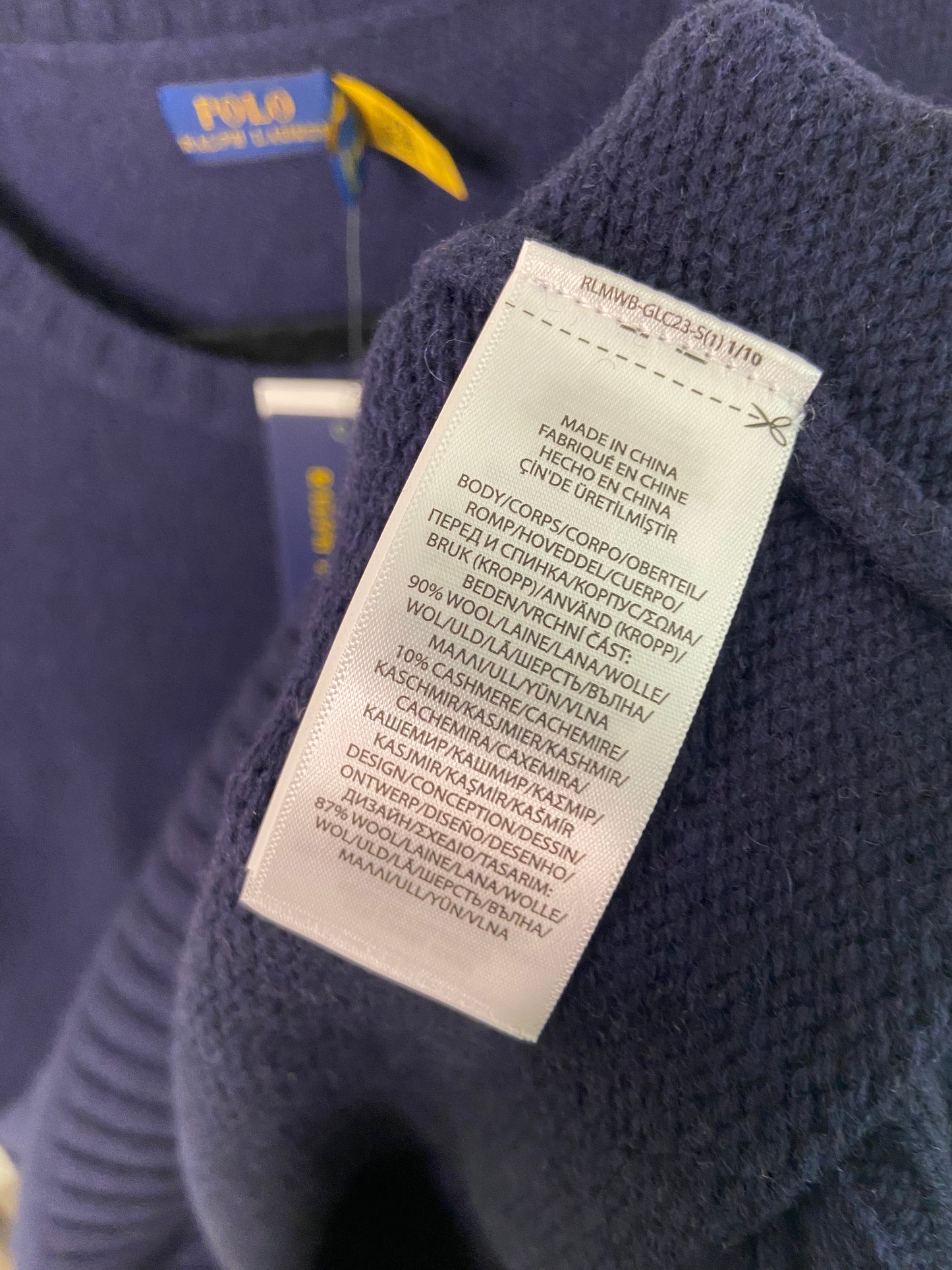 Polo Ralph Lauren Bear Sweater size L