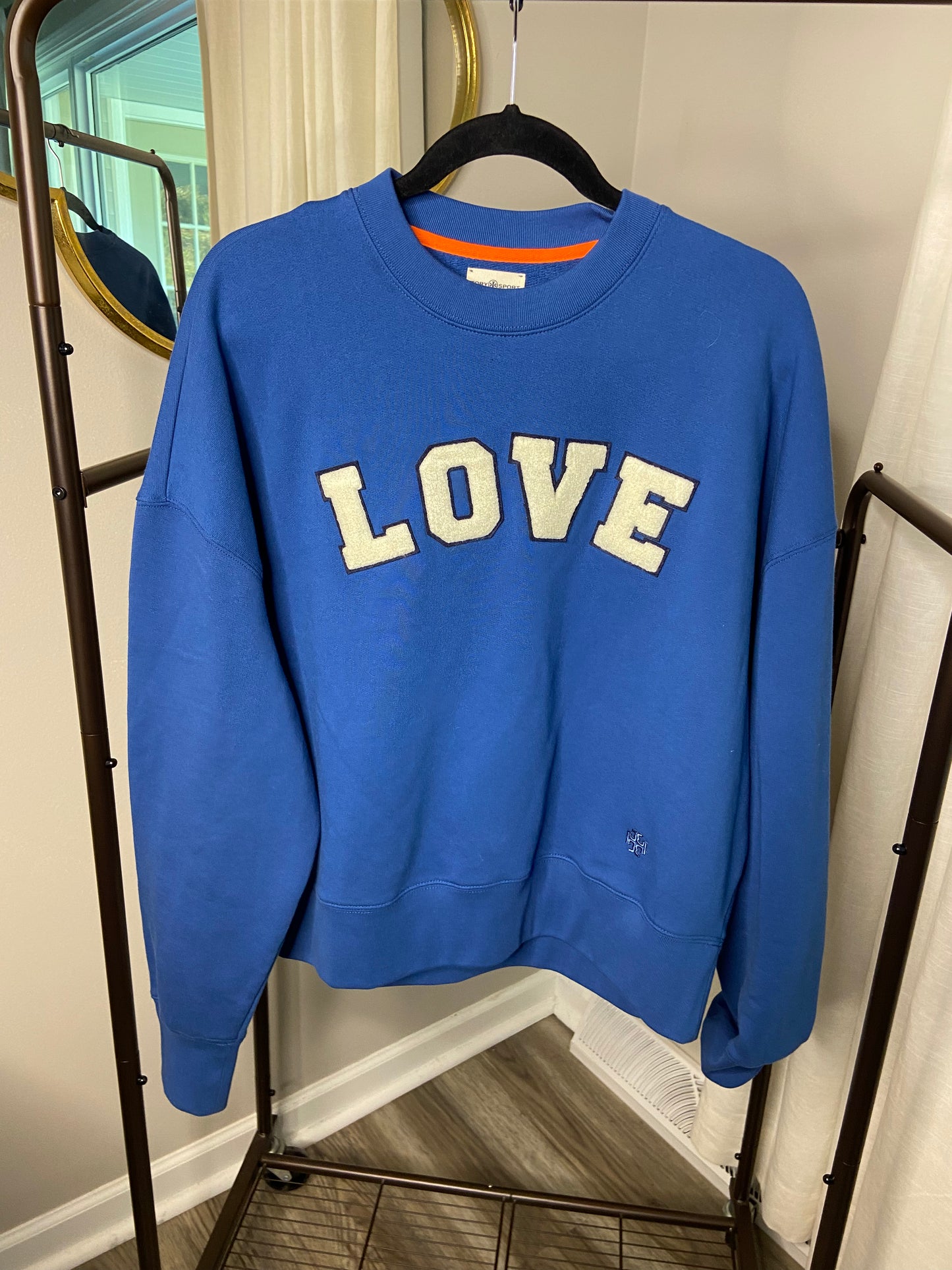 Tory Burch Tory Burch French Terry Love Crew size M