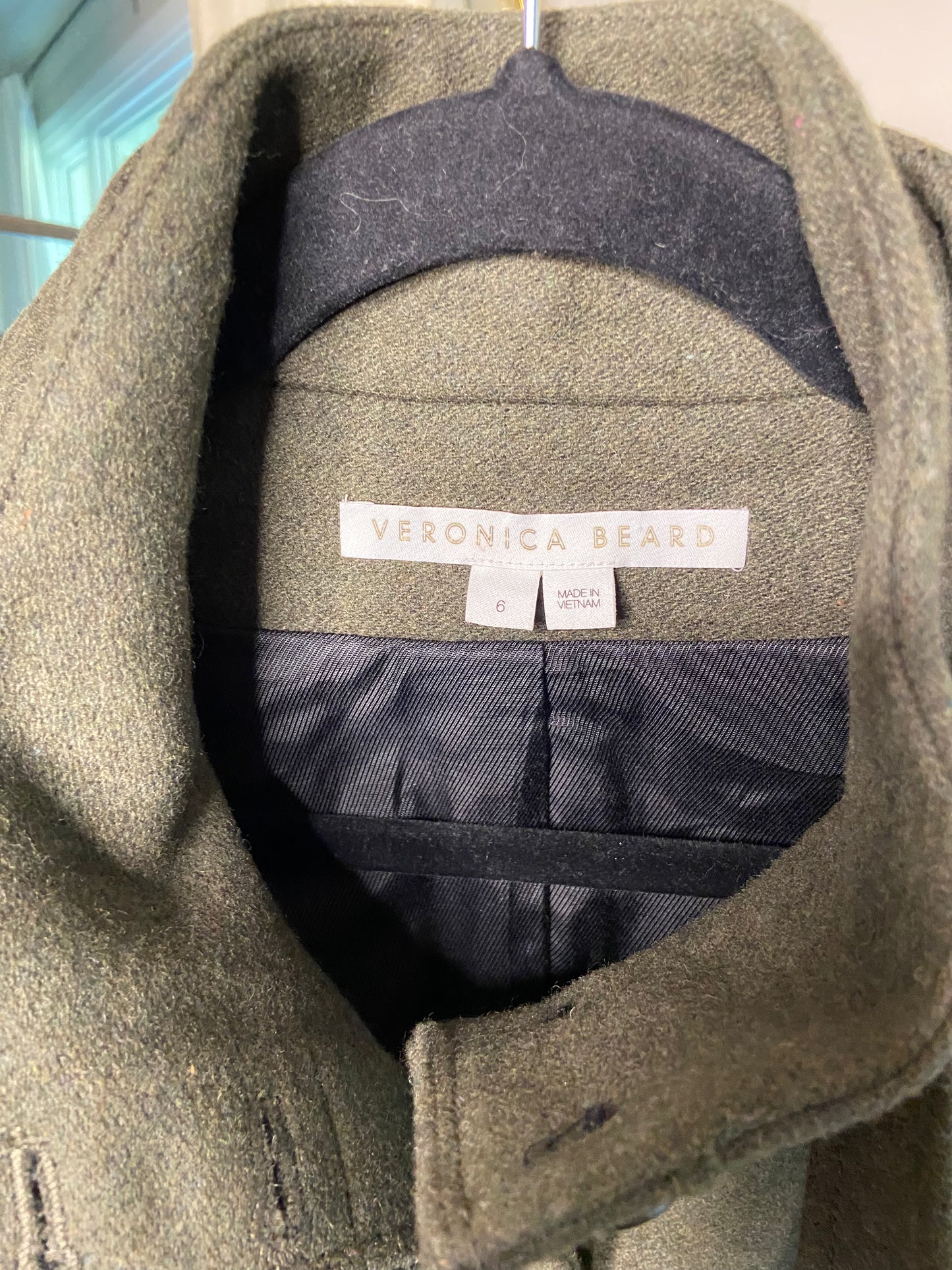 Veronica Beard Arshia Mixed-Media Jacket size 6