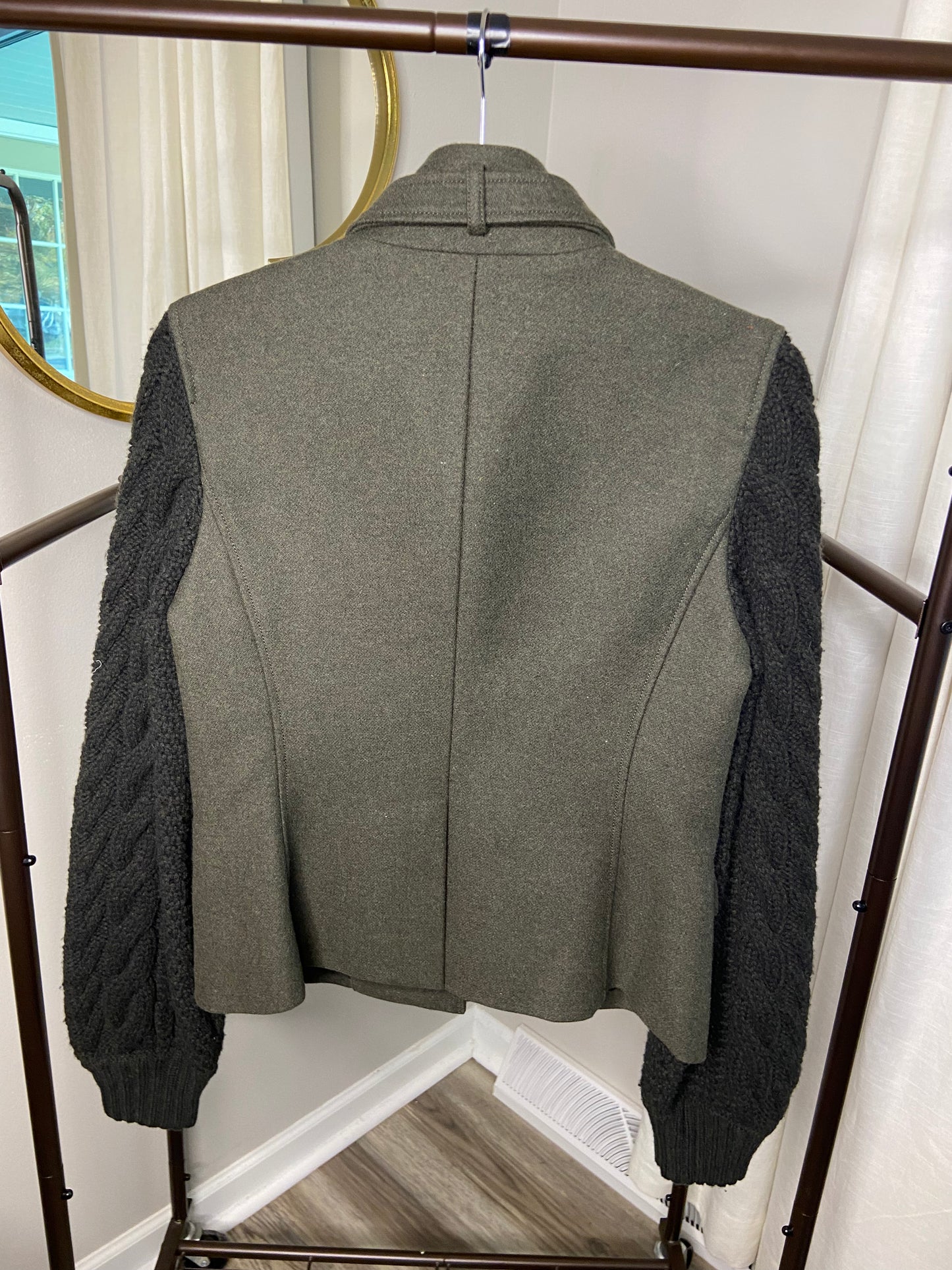 Veronica Beard Arshia Mixed-Media Jacket size 6