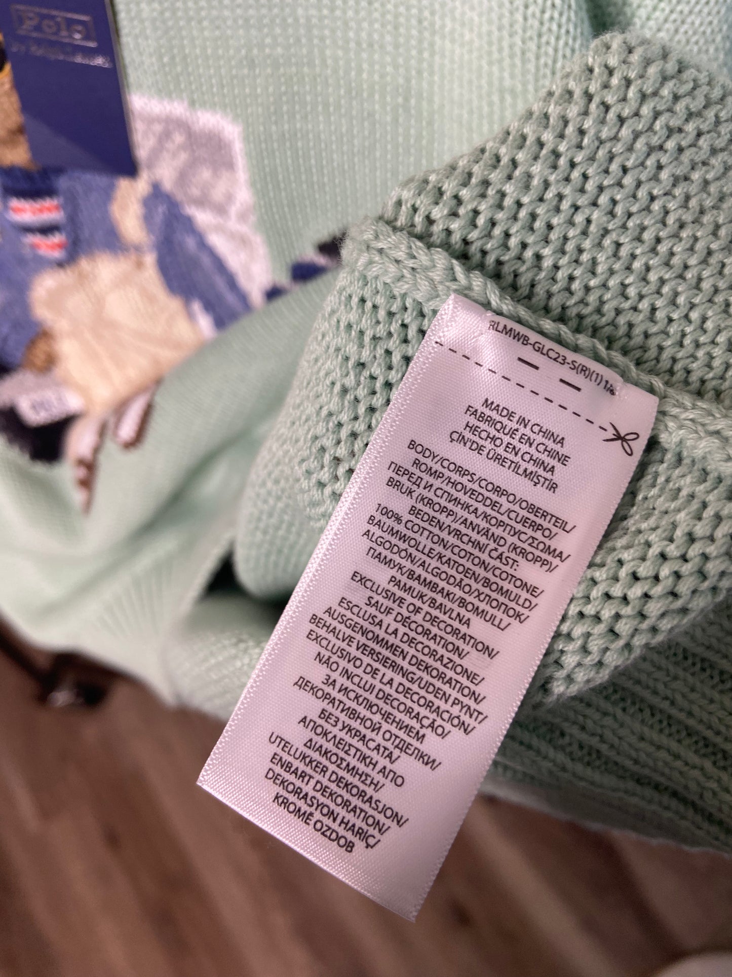 Polo Ralph Lauren Bear Sweater size XXL