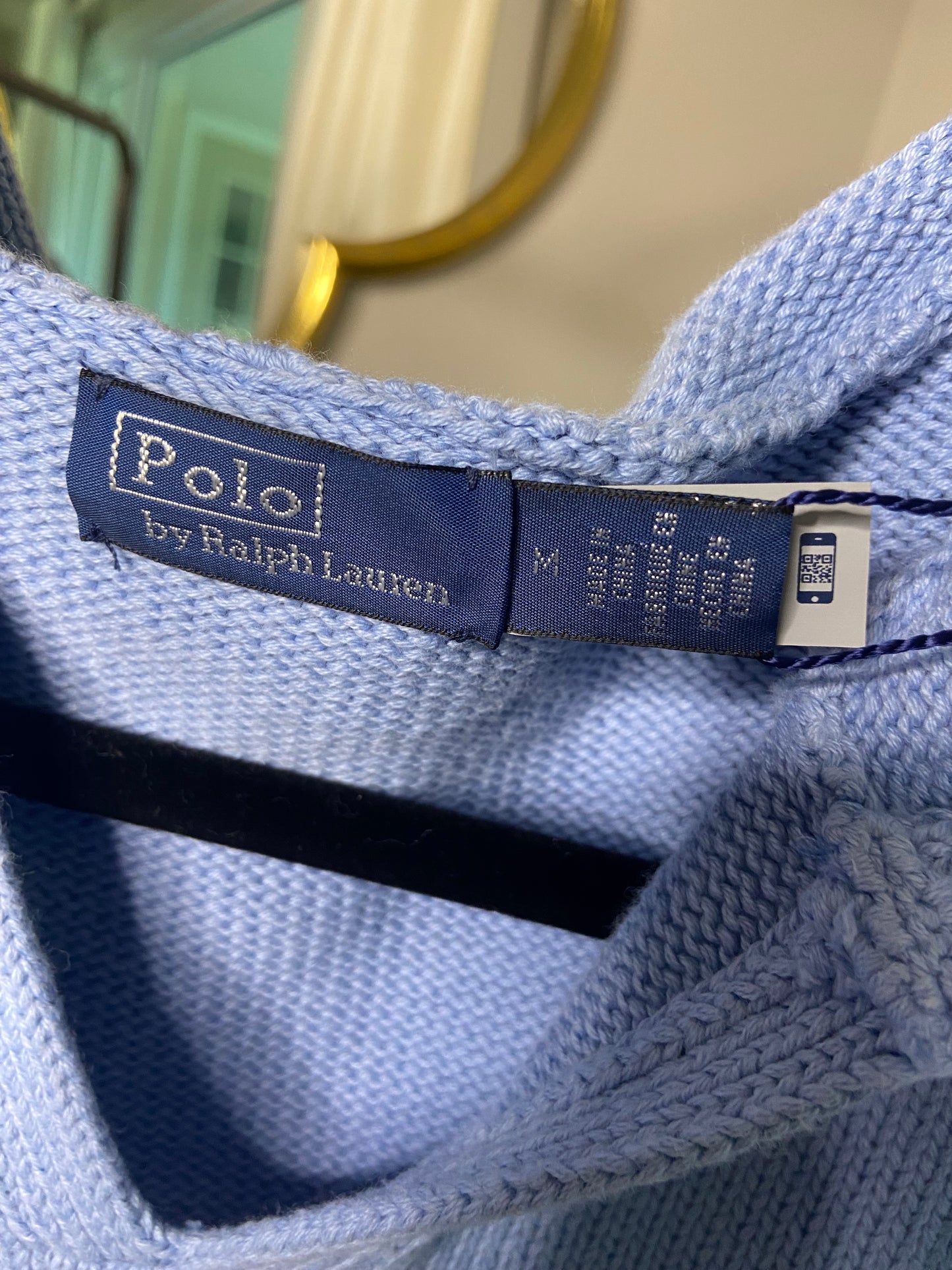 Polo Ralph Lauren Bear Sweater Hoodie size M
