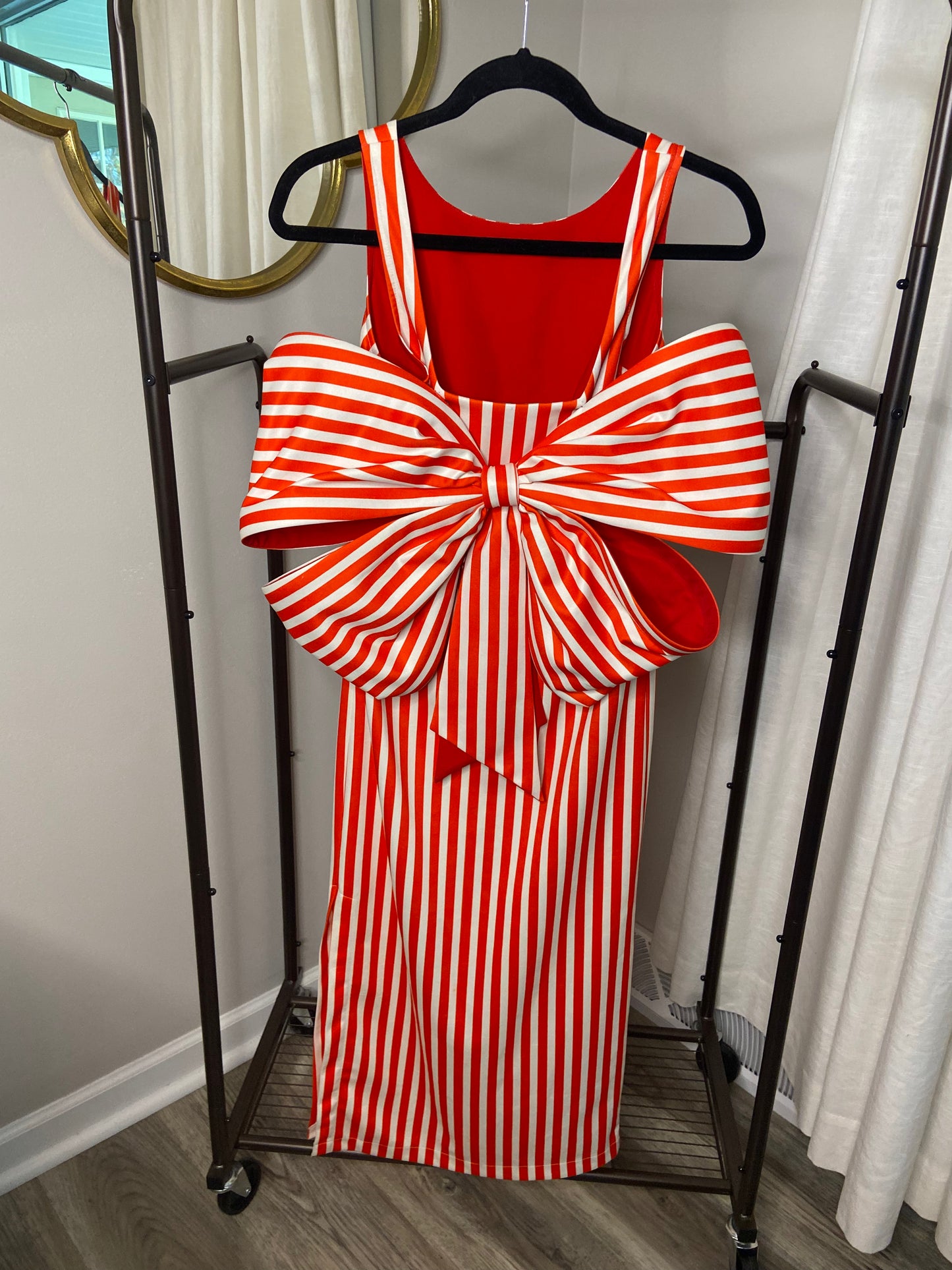 Anthropologie Vineet Bahl Bow Midi Dress size 0