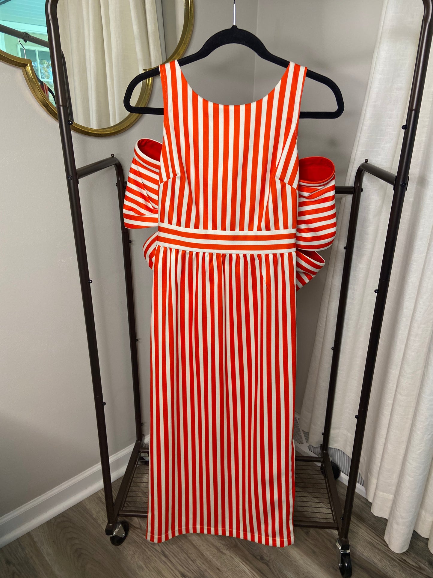 Anthropologie Vineet Bahl Bow Midi Dress size 0