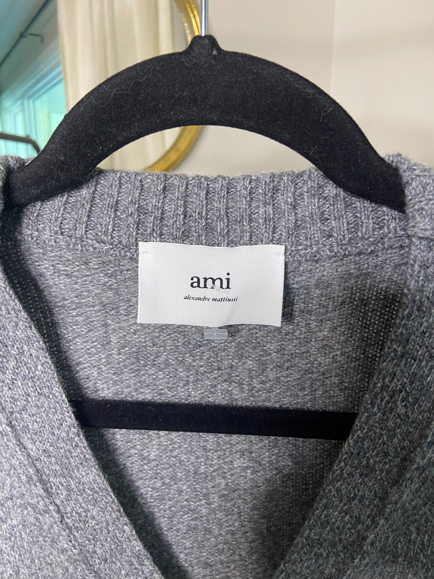 Ami Paris Ami de Coeur Cardigan Sweater size S