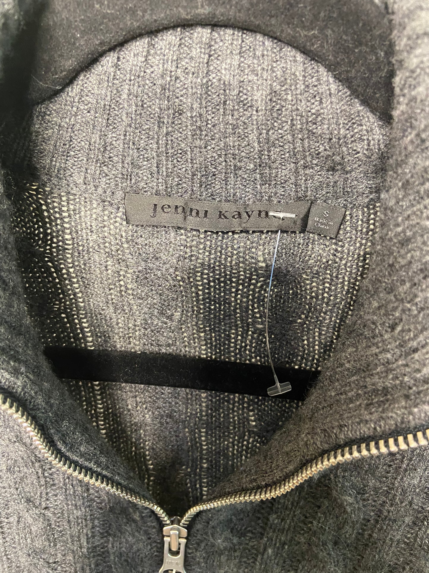 Jenni Kayne Cable Nell Half Zip Sweater size S
