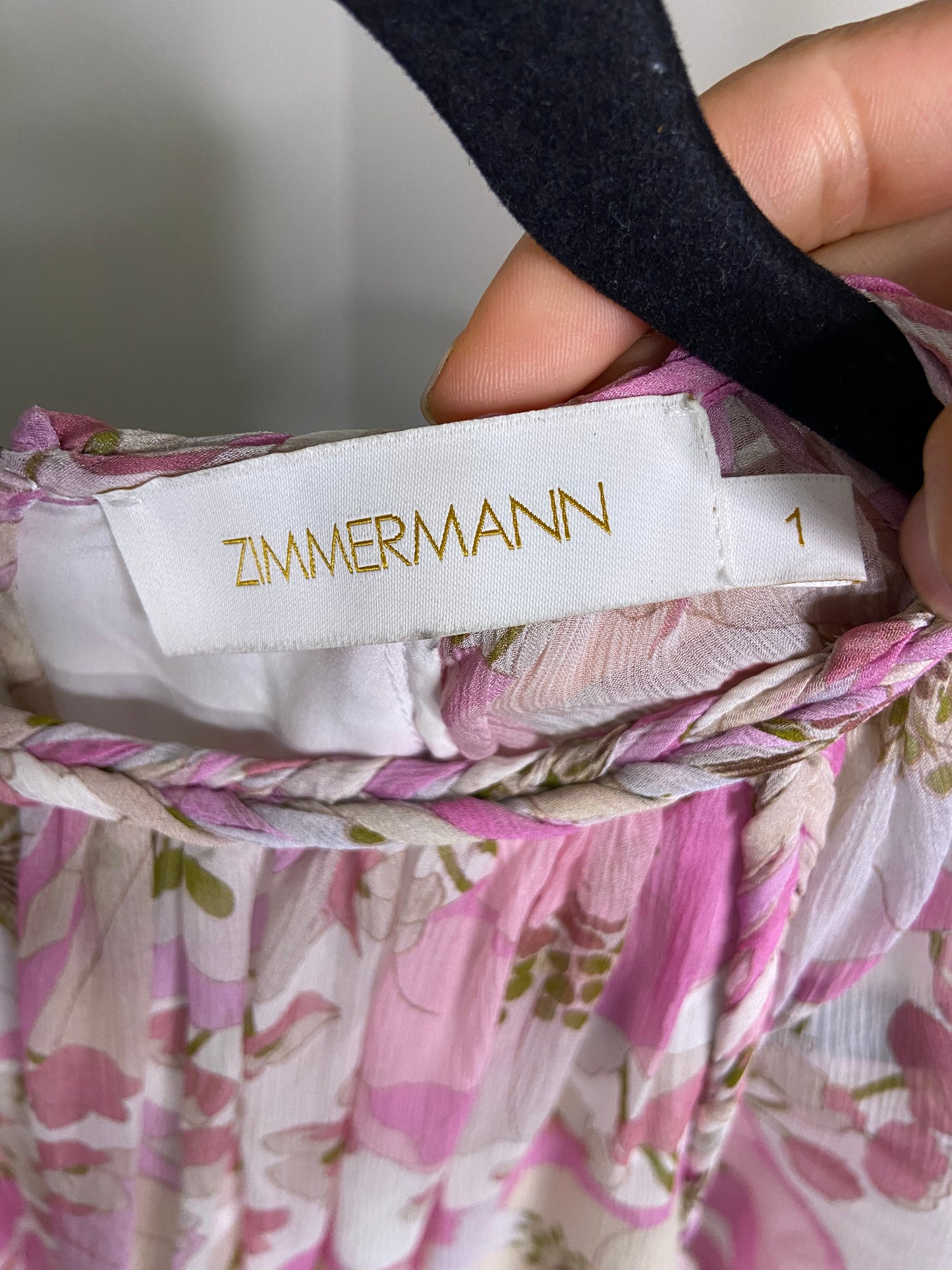Zimmermann Super Eight Braid Midi Dress size US 6