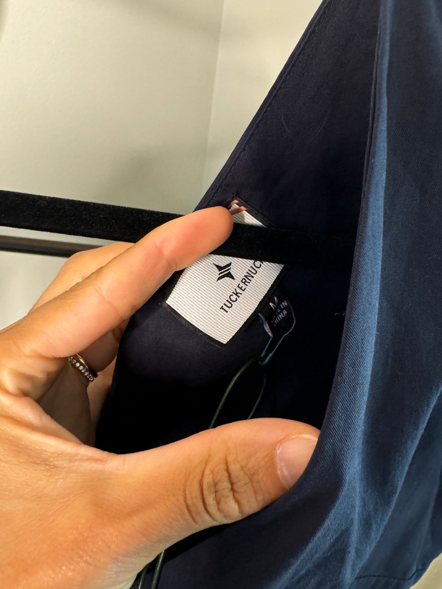 Tuckernuck Navy Kate Midi Dress size M