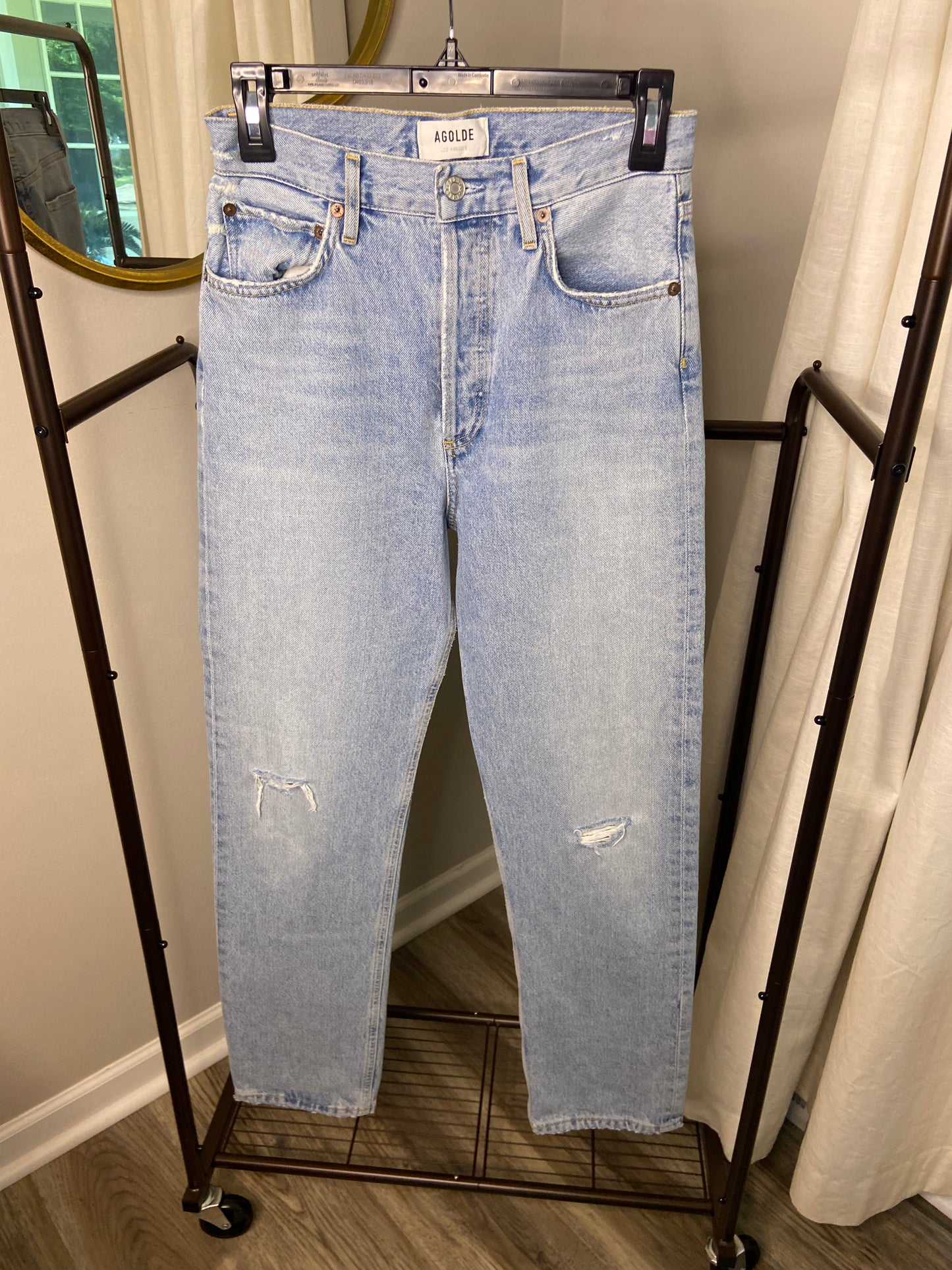 Agolde 90's Pinch Waist Jean in Flashback size 25