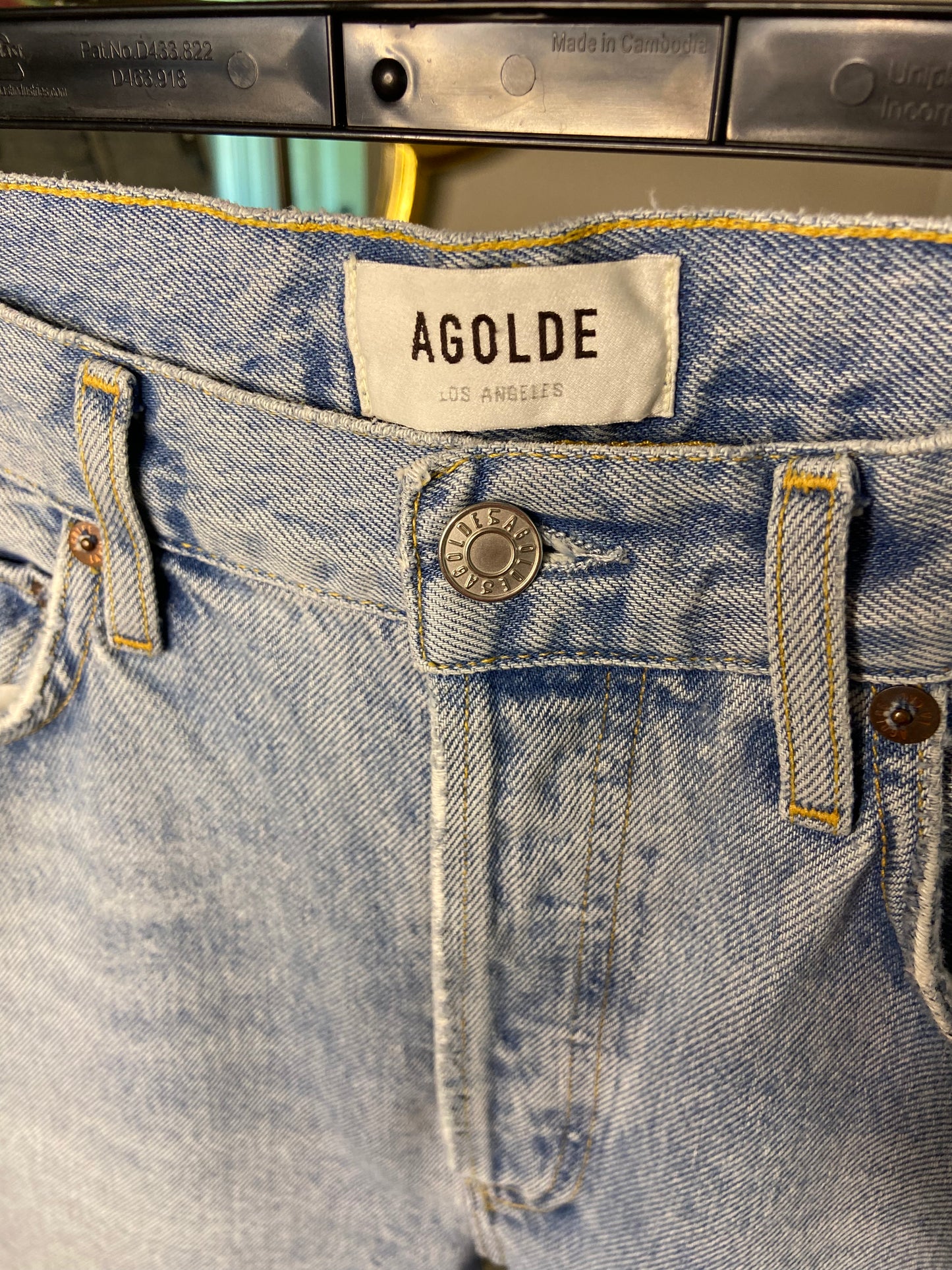 Agolde 90's Pinch Waist Jean in Flashback size 25