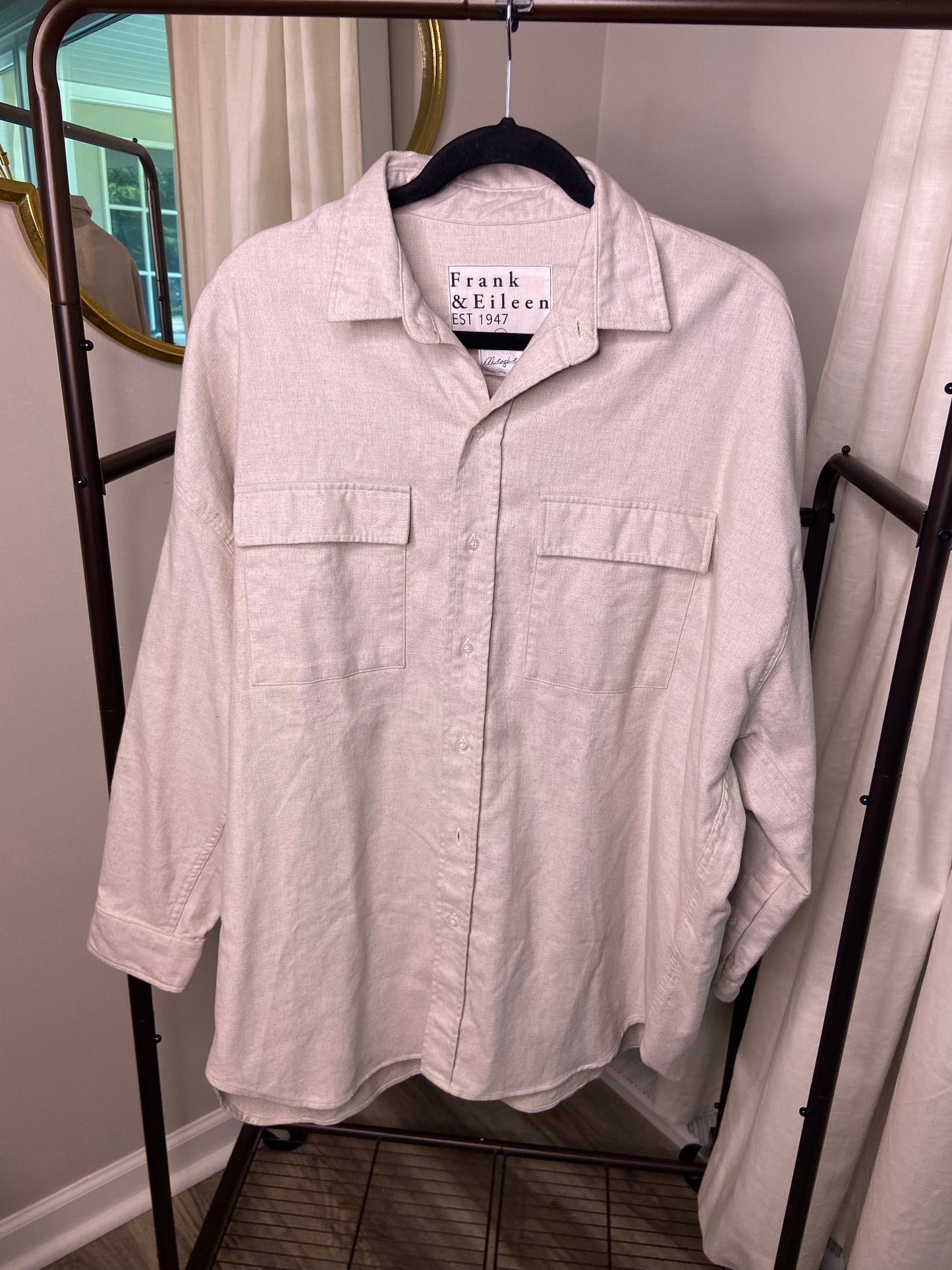 Frank and EileenMcLoghlin Natural, Italian Brushed Canvas size M/L