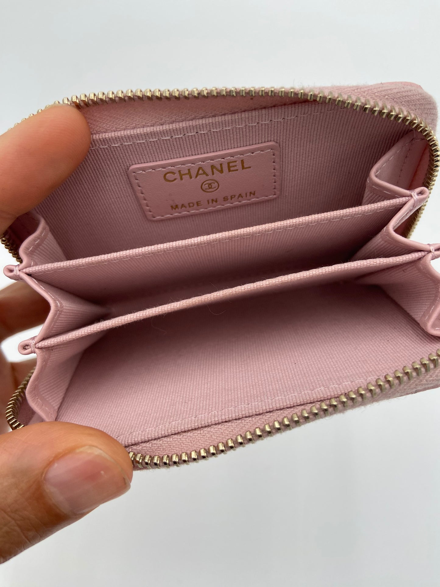 Chanel Caviar Quilted Classic Zipper Coin Purse
