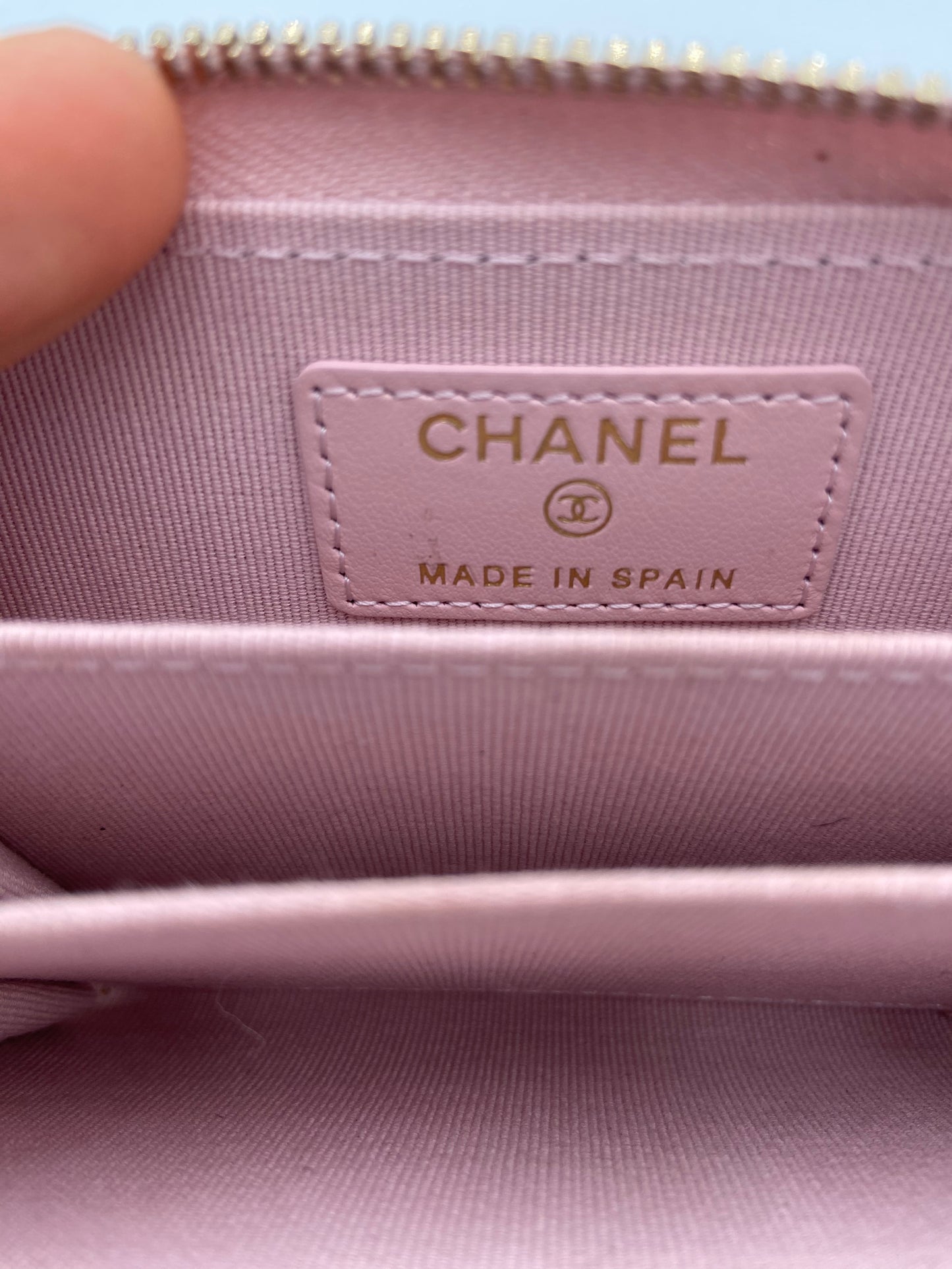 Chanel Caviar Quilted Classic Zipper Coin Purse