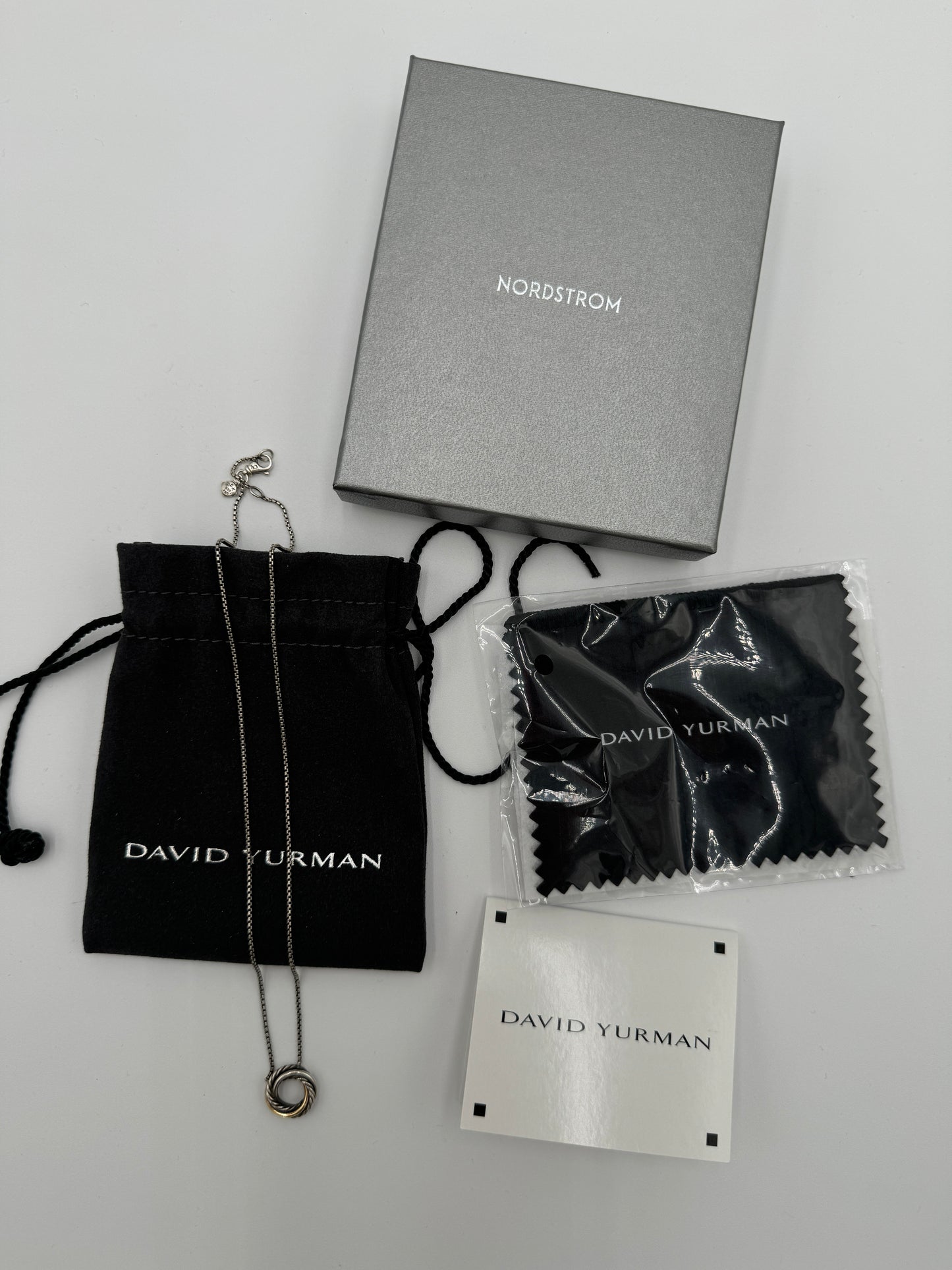 David Yurman Crossover Pendant Necklace