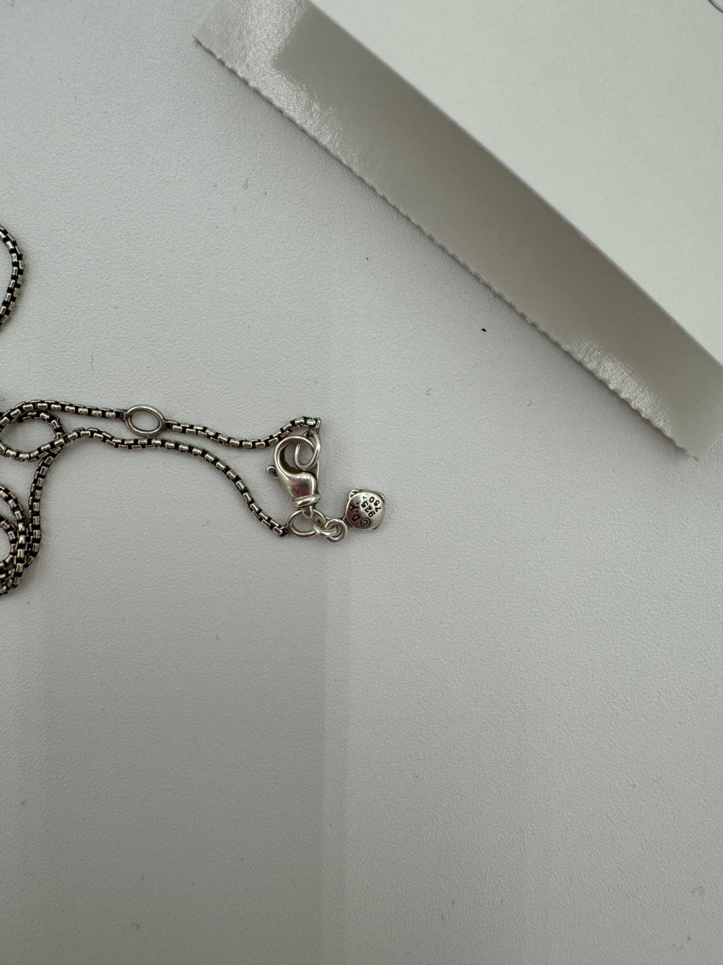 David Yurman Crossover Pendant Necklace