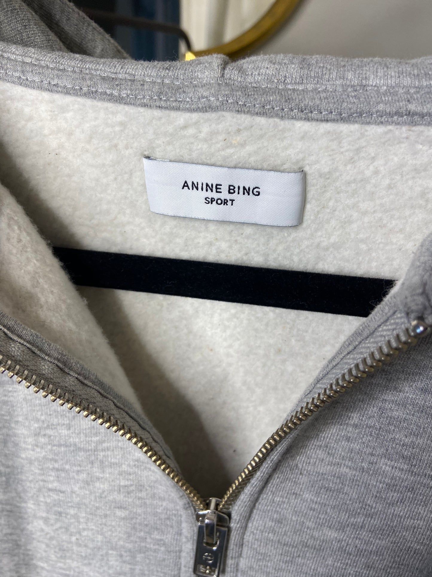 Anine Bing Oversized Zane Hooded Jacket size S