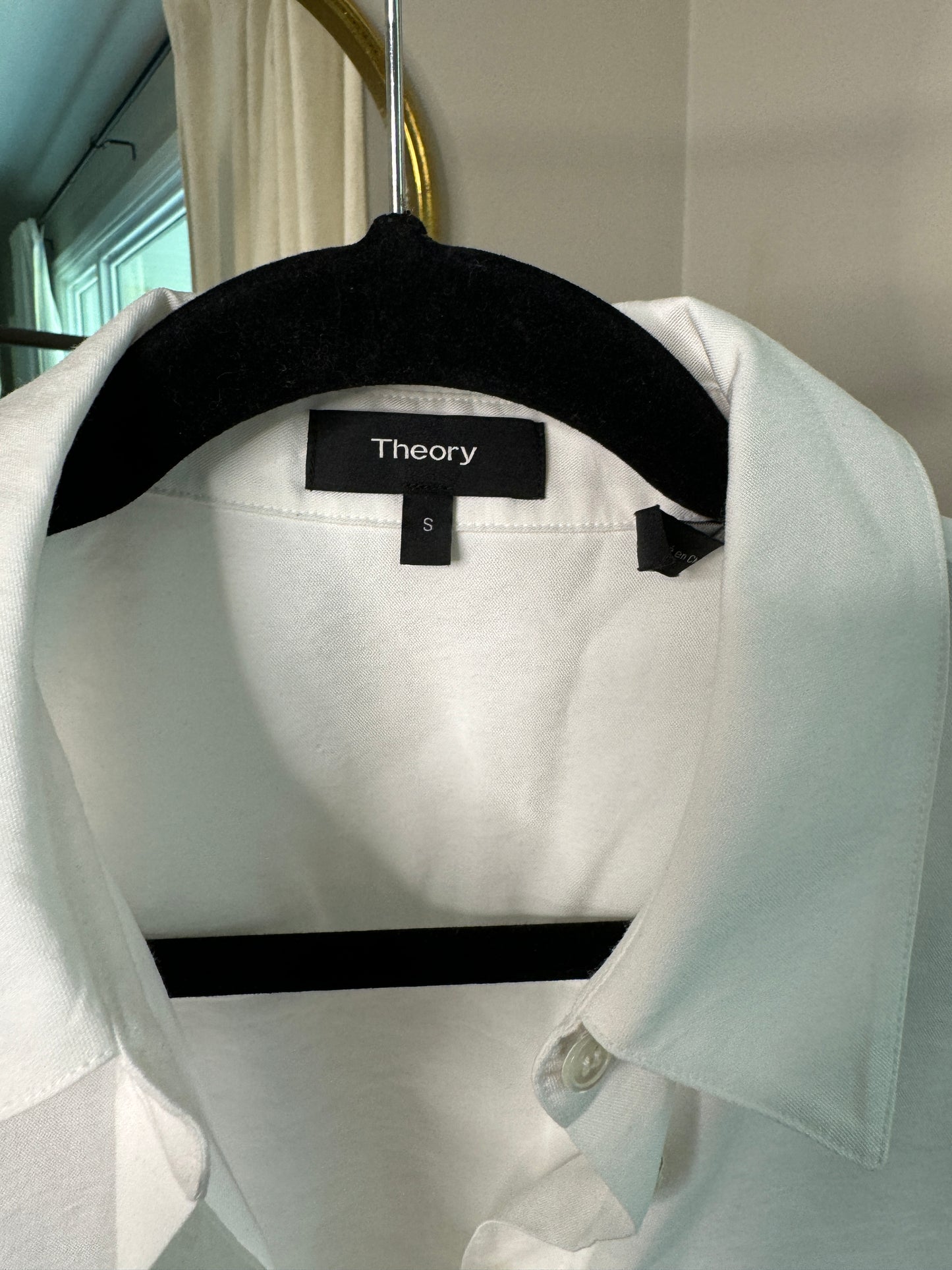 Theory Patch Shirt Florian Twill size S
