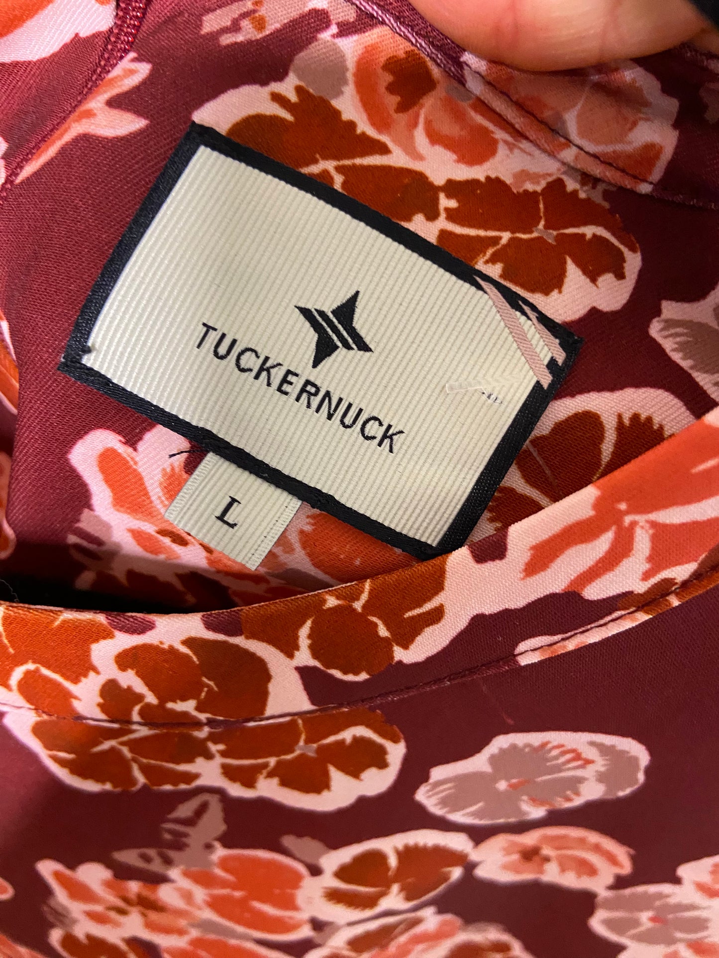 Tuckernuck Cosmos Feather Jamie Dress size L