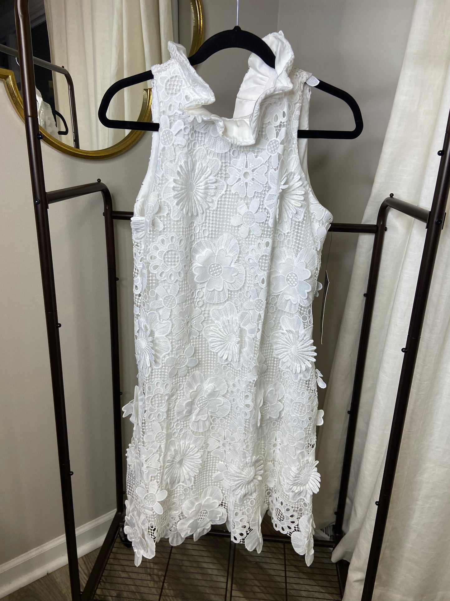 Tuckernuck Blanc Guipure Lace Blythe Dress size S