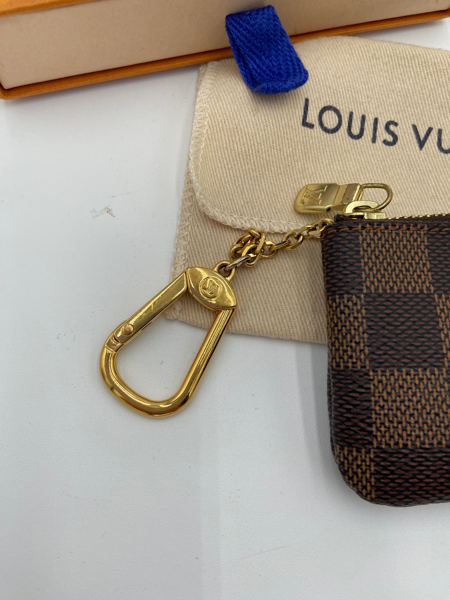 Louis Vuitton Damier Ebene Key Pouch