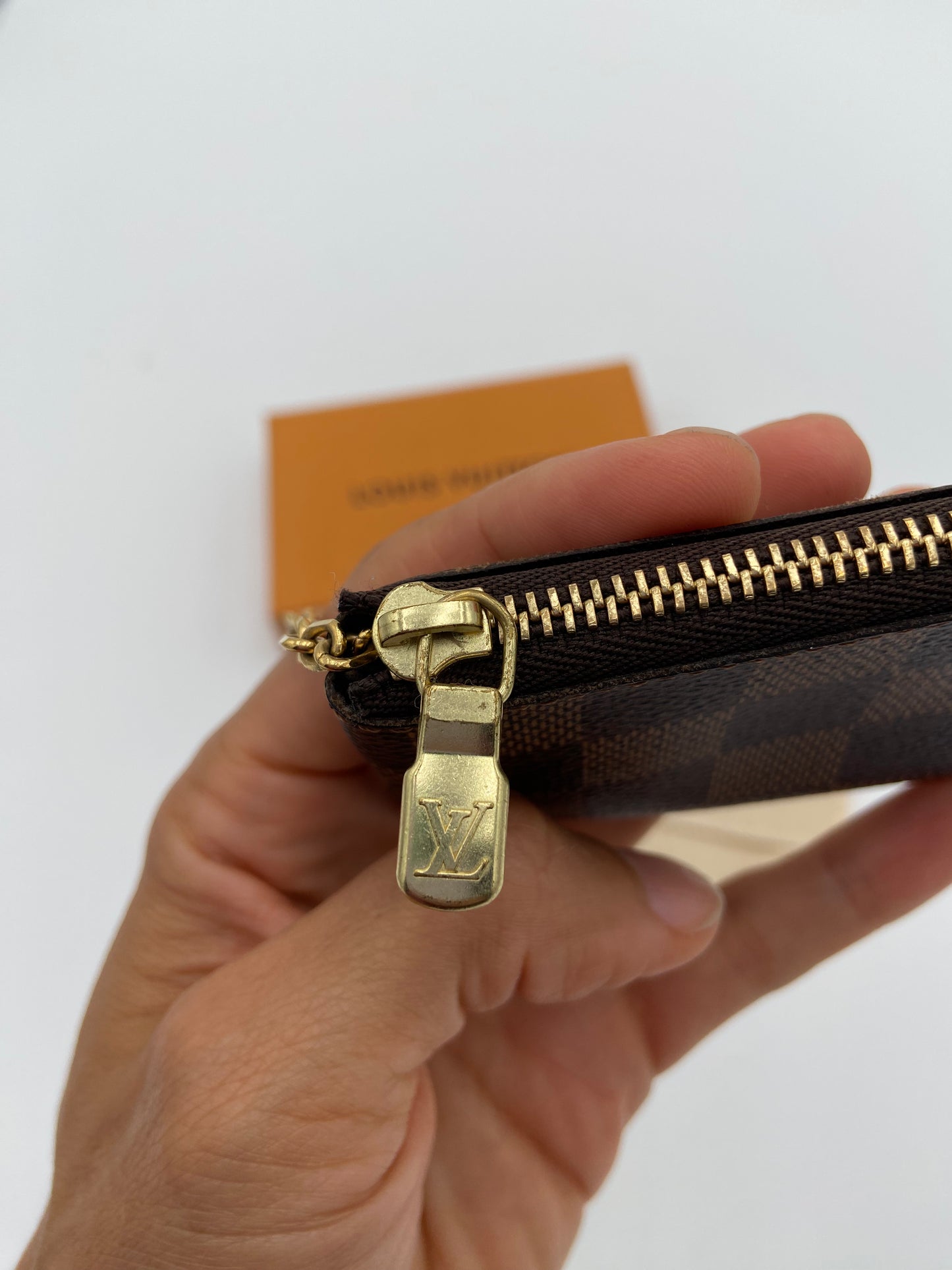Louis Vuitton Damier Ebene Key Pouch