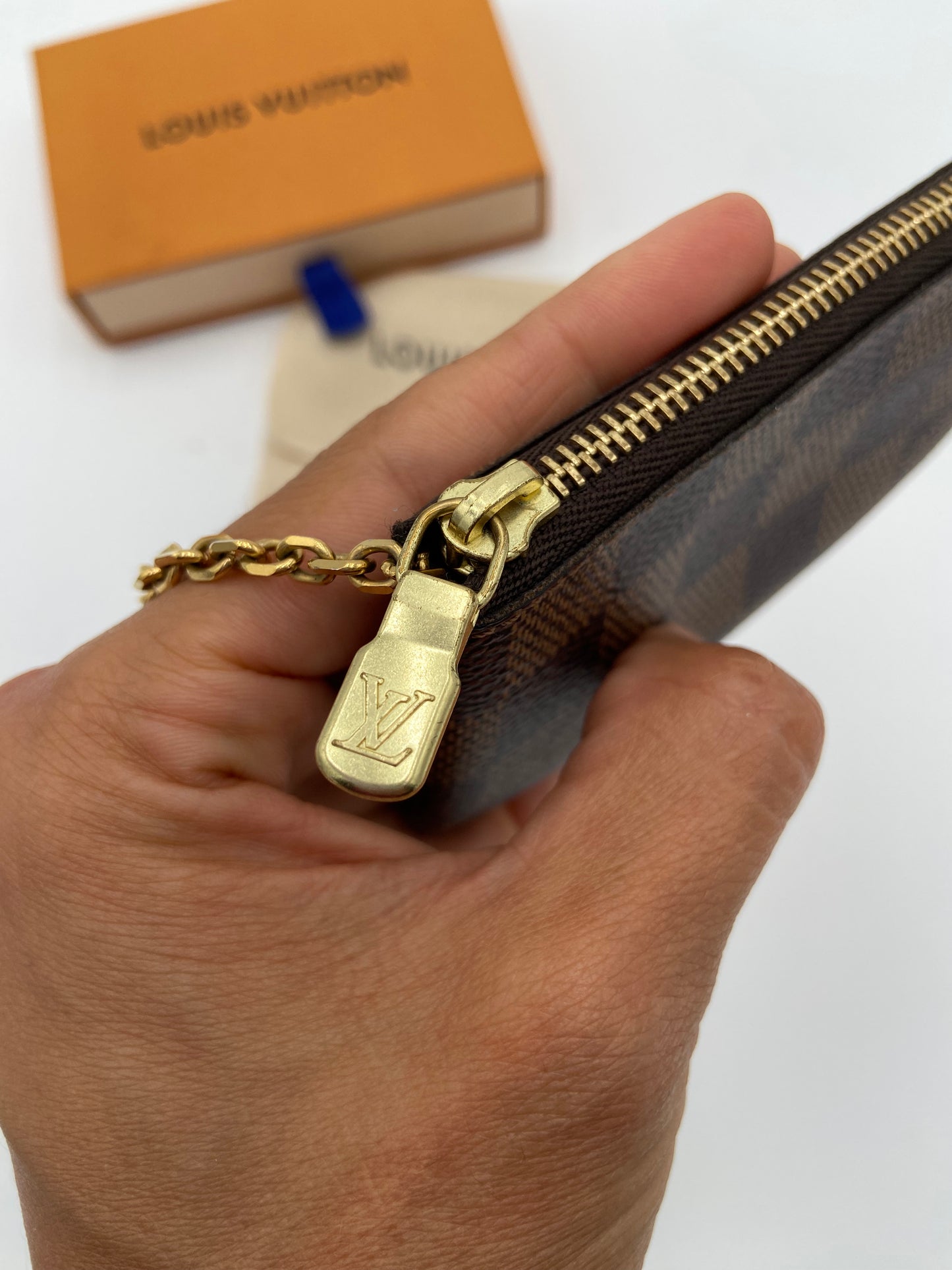 Louis Vuitton Damier Ebene Key Pouch