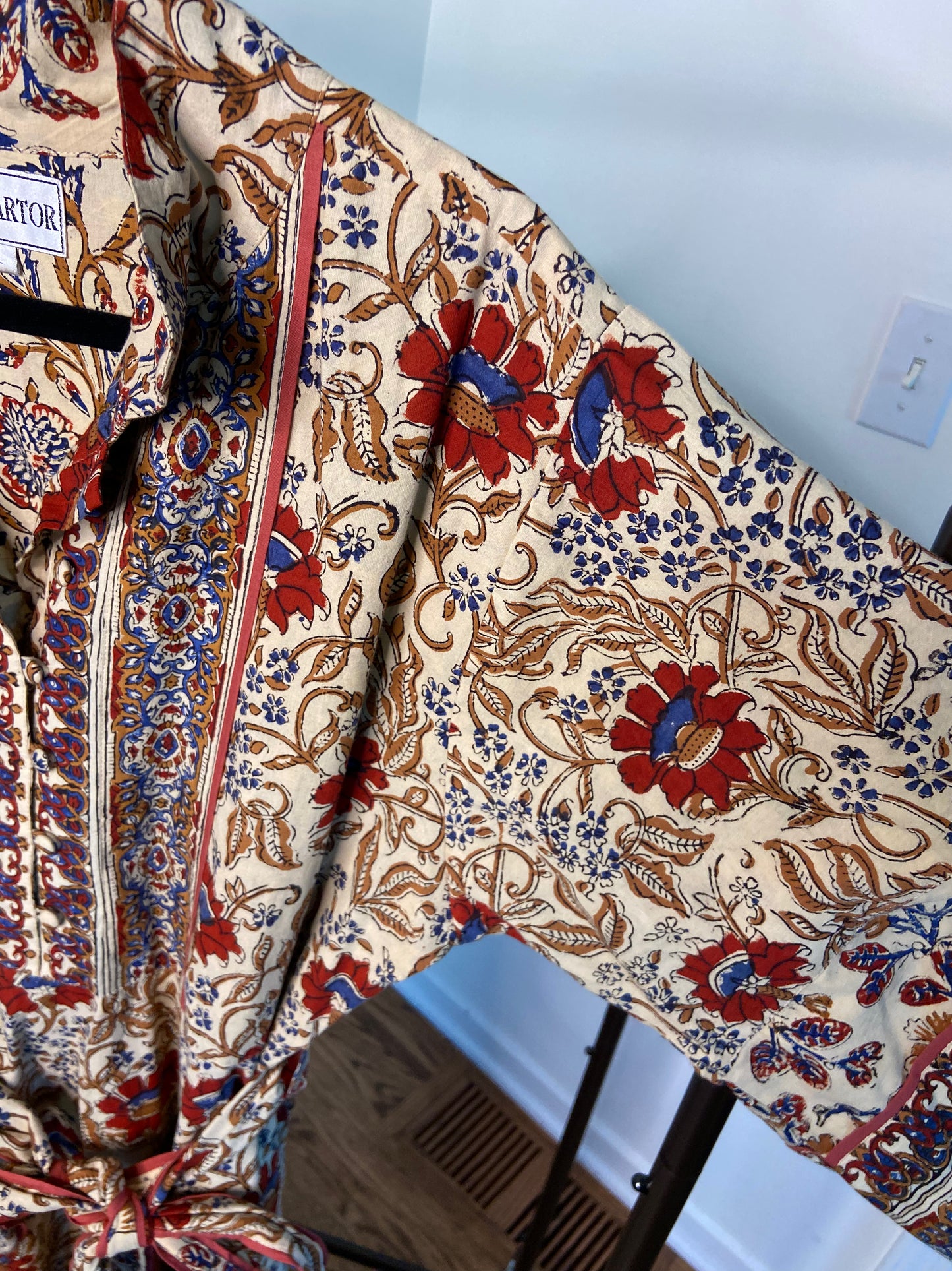 Sue Sartor Flounce Dress size S