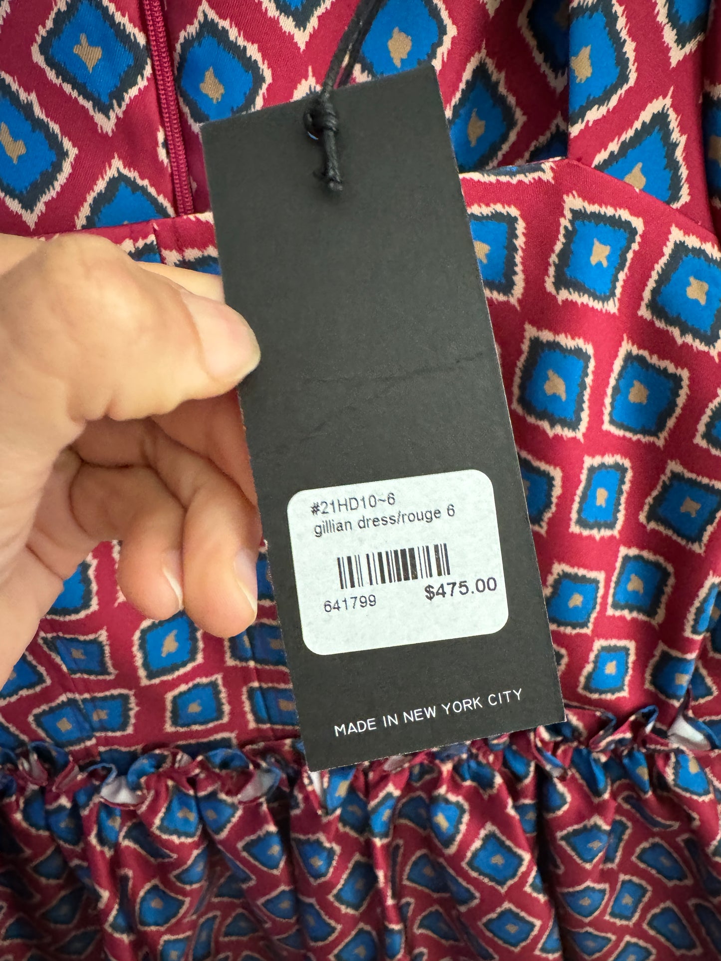 Hunter Bell Gillian Midi Dress size 6