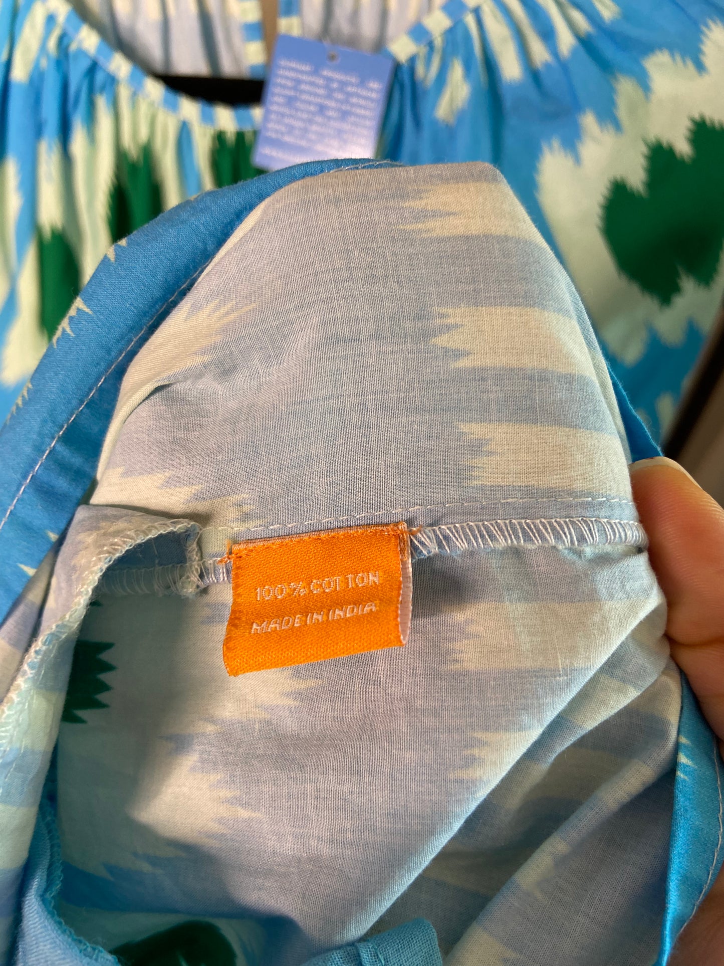 Oliphant Ikat Drop Waist Dress size XL
