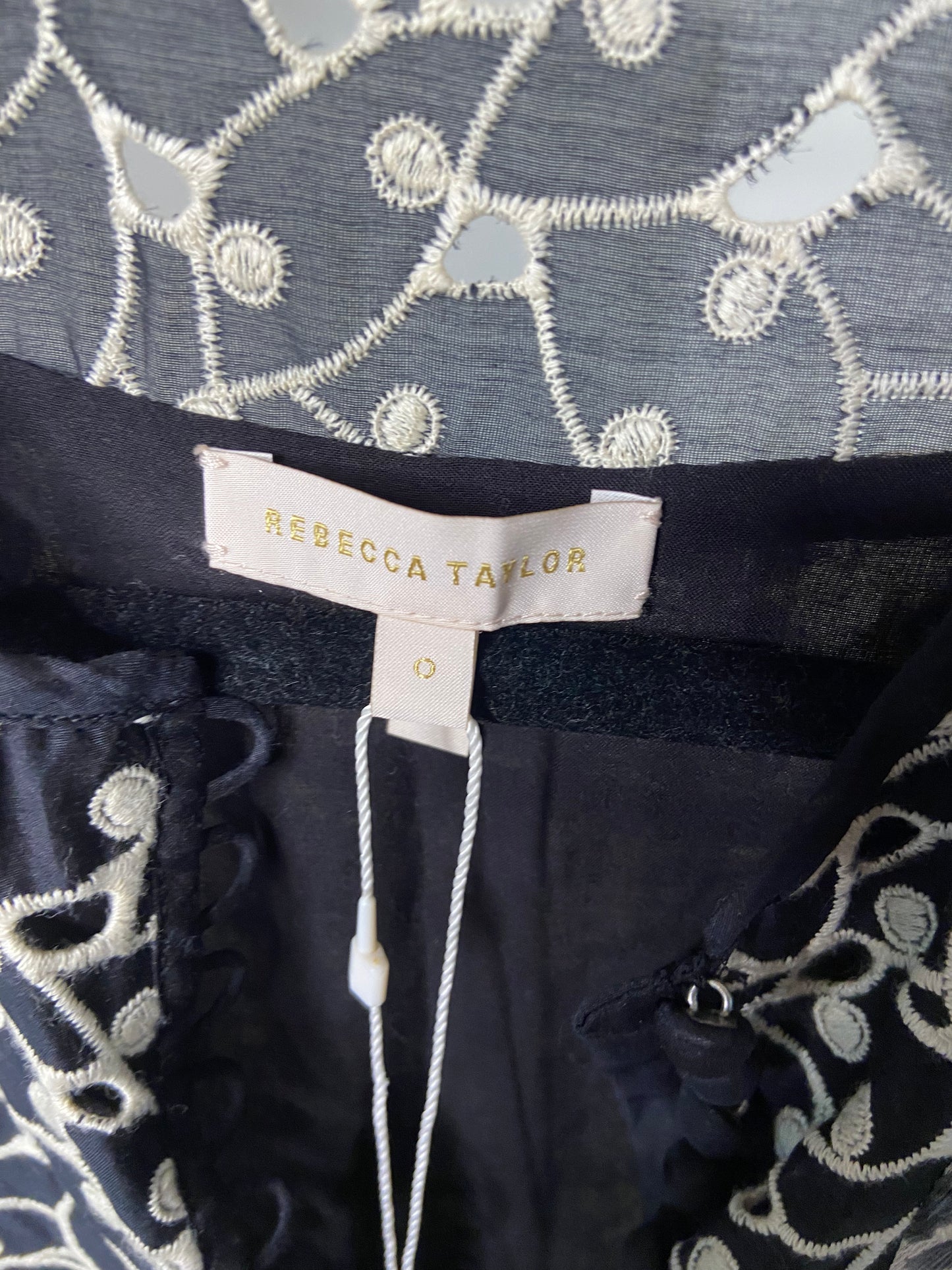 Rebecca Taylor Print Mix Clip Dress size 0
