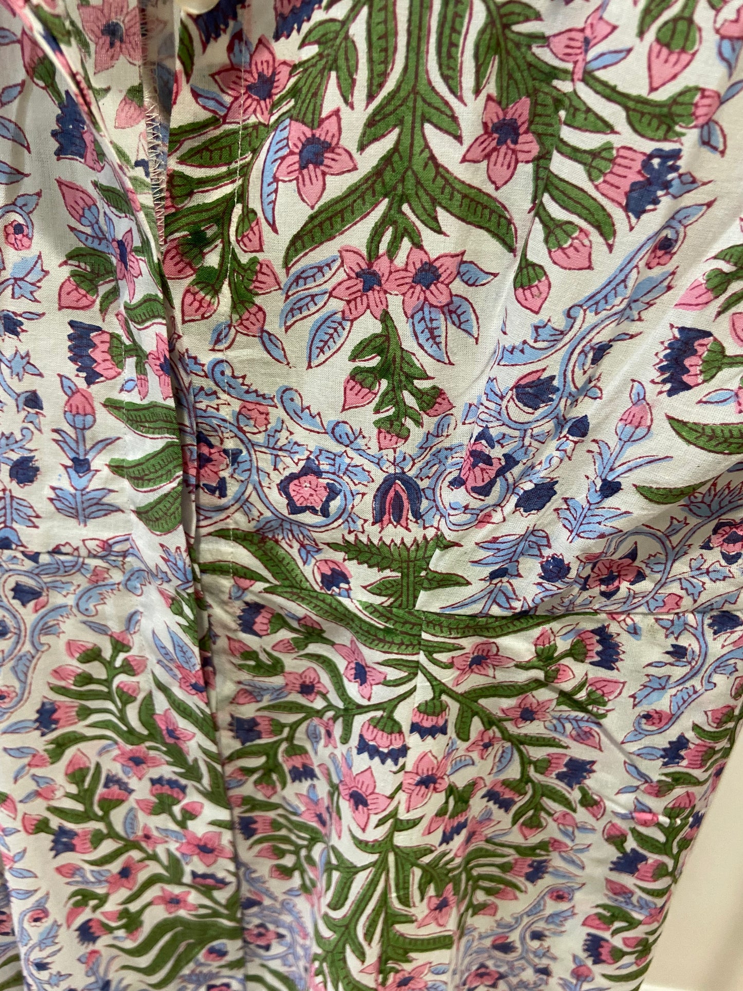 Julia Amory Palm Beach Shirt Dress Dahlia size S