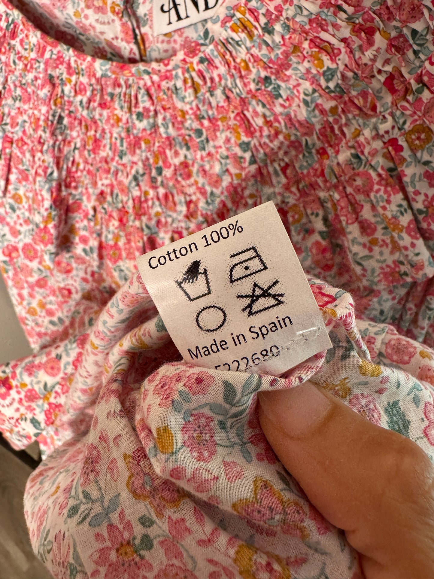 Andion Smocked Blouse size M