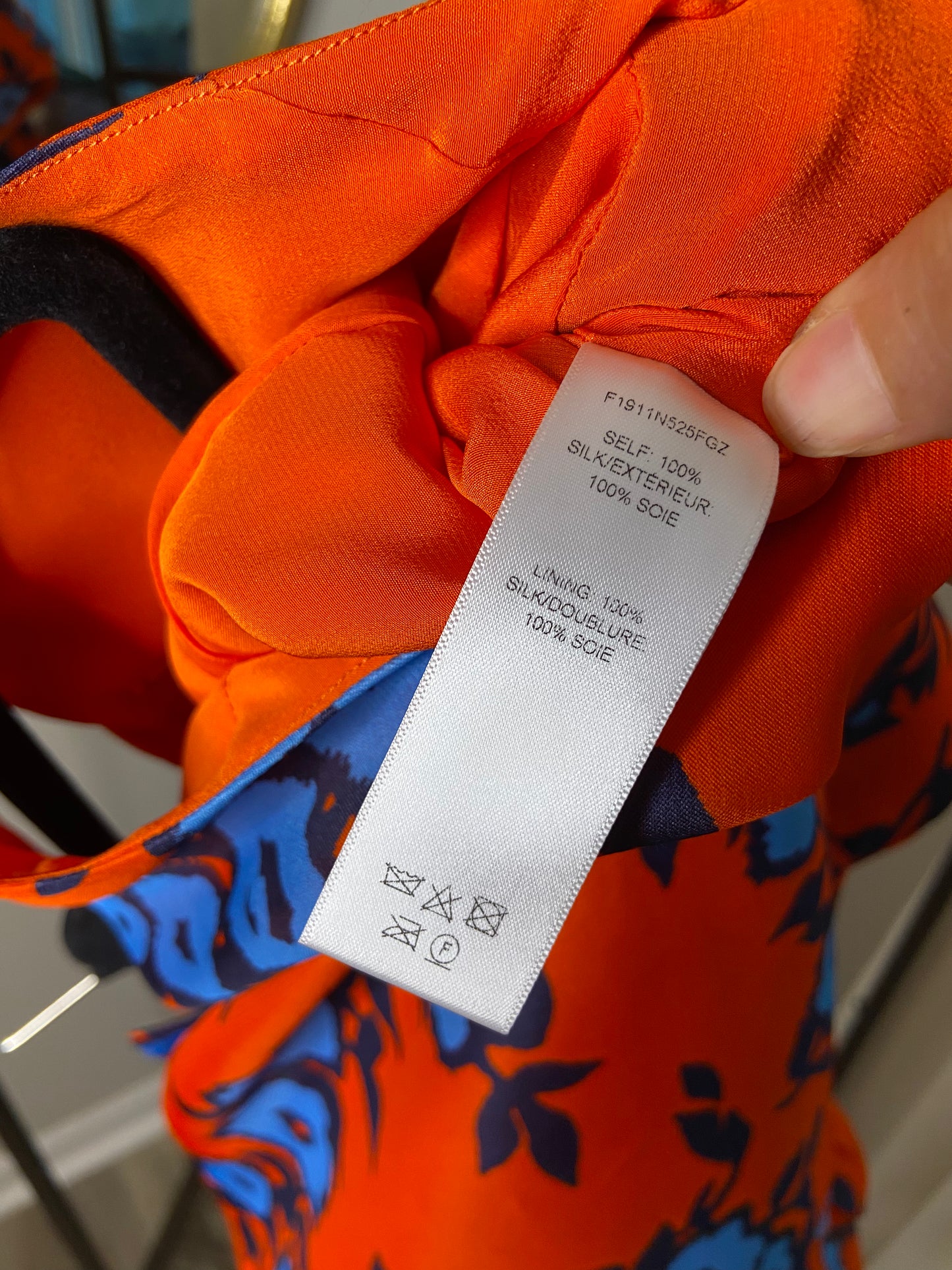 Carolina Herrera Silk Cocktail Dress size 6