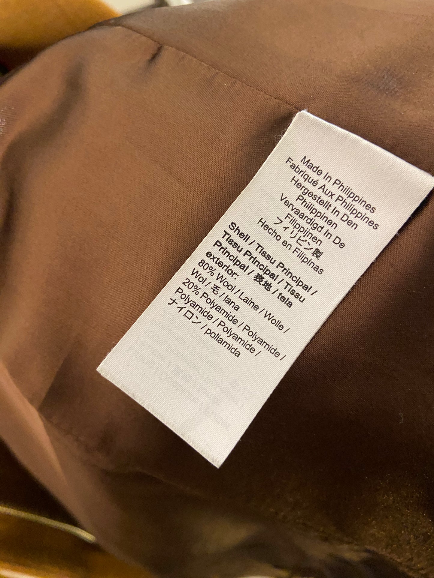 J. Crew Lodge Coat in Italian Stadium Cloth size 8
