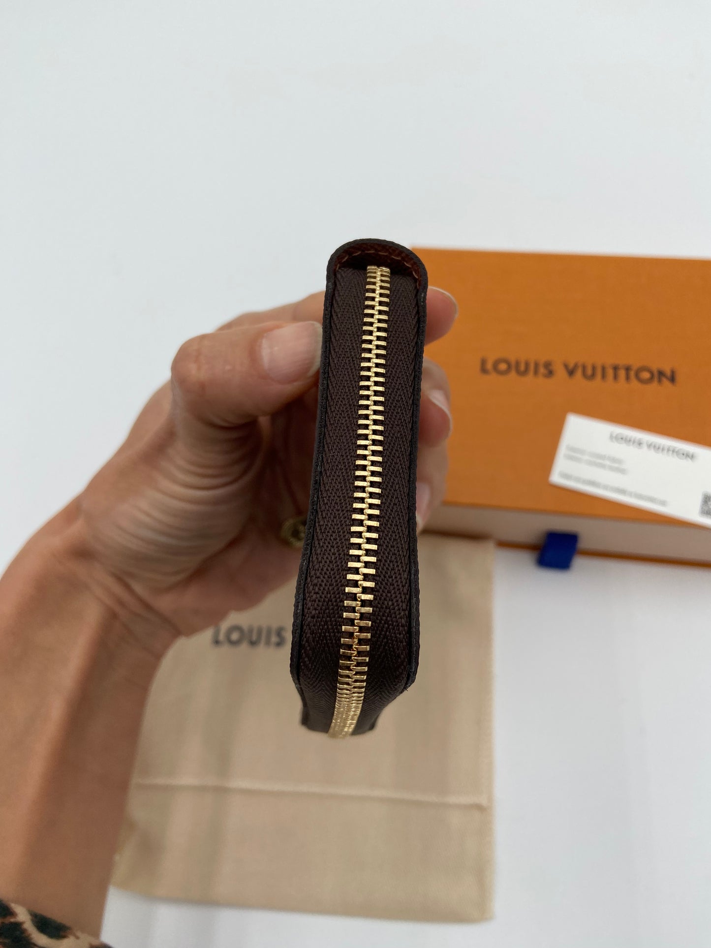 Louis Vuitton Zippy Coin Purse Wallet Monogram