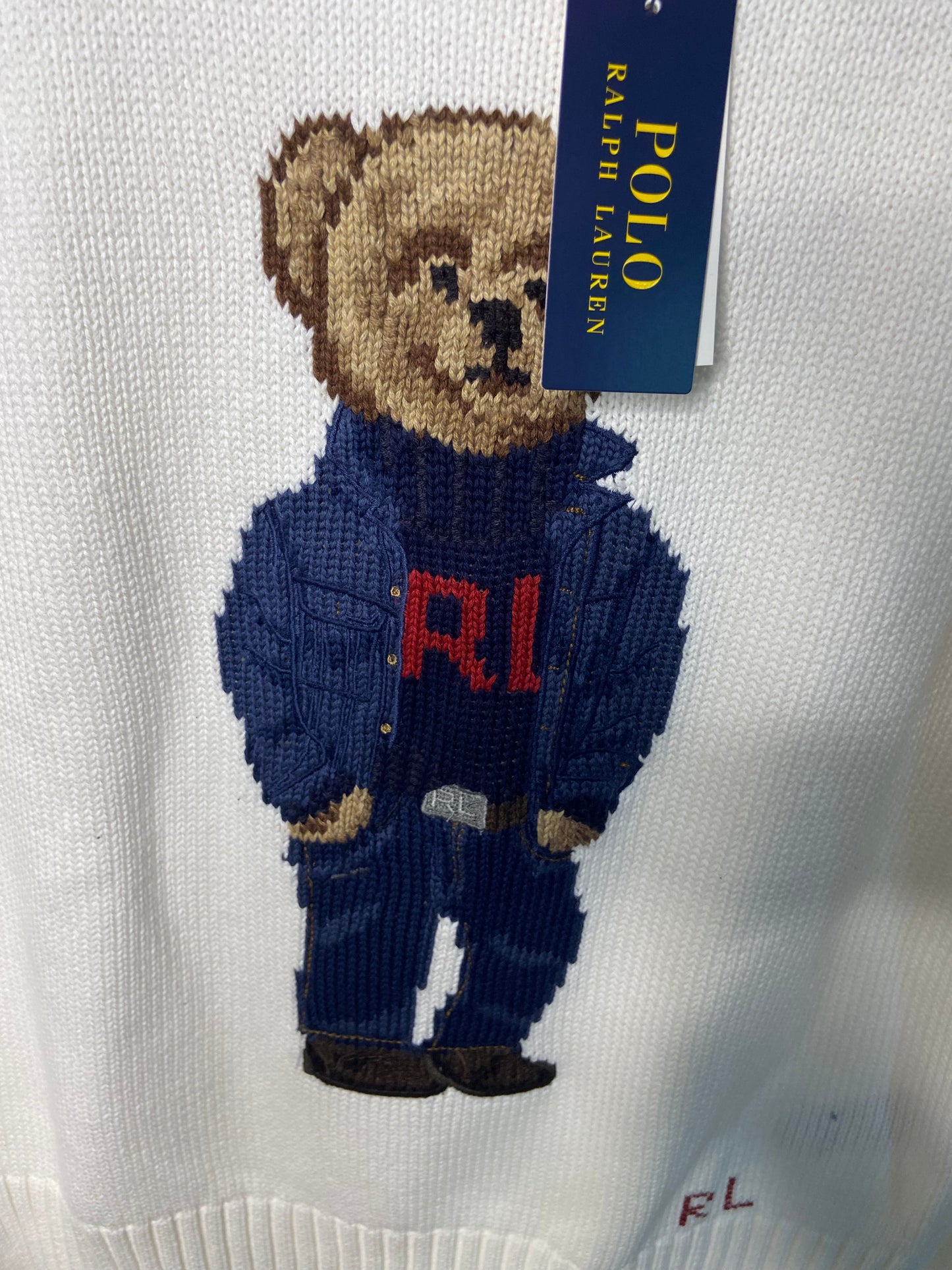 Polo Ralph Lauren Bear Sweater size S