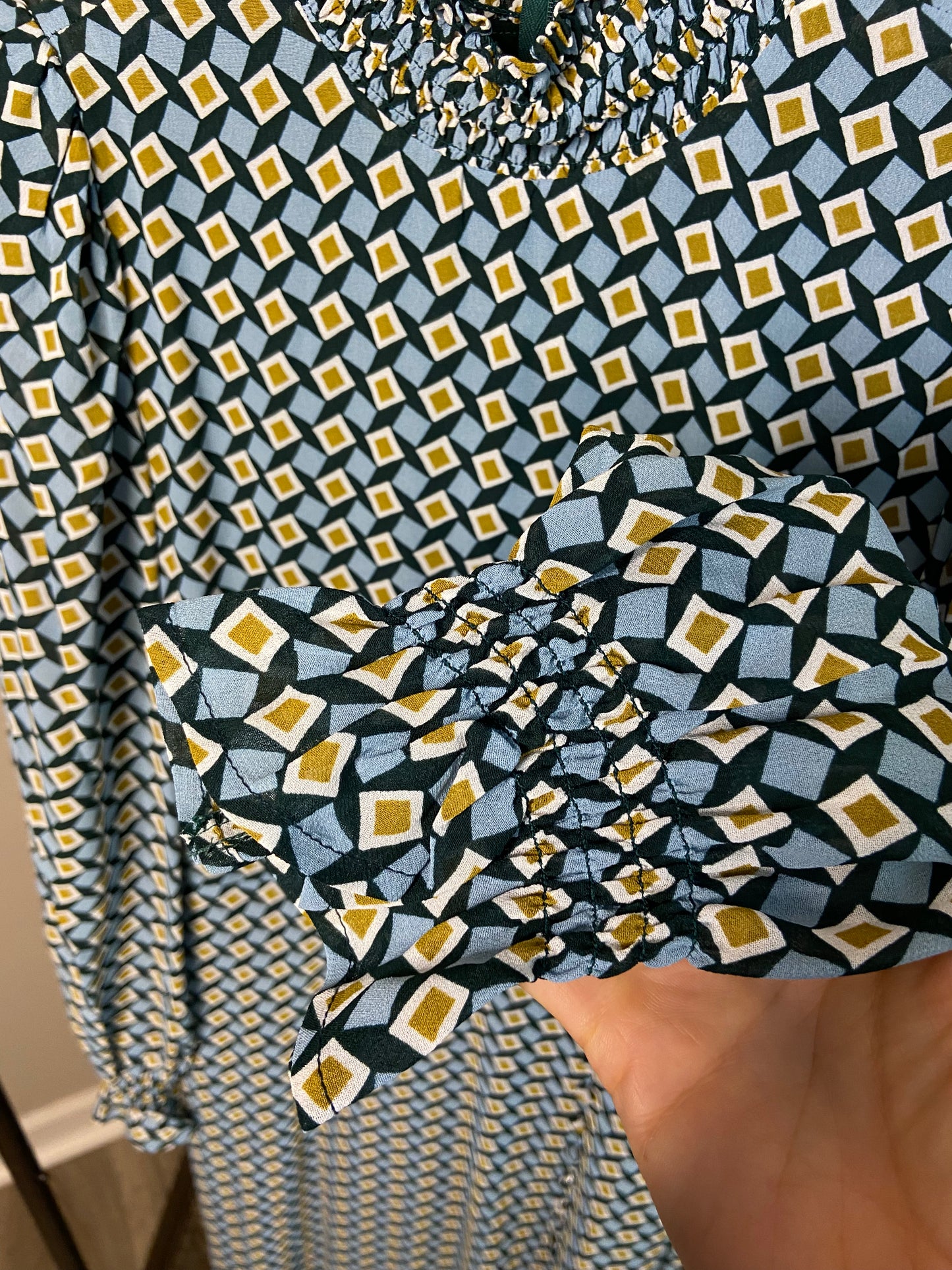 Reformation Stevi Zig Zag Dress size 6
