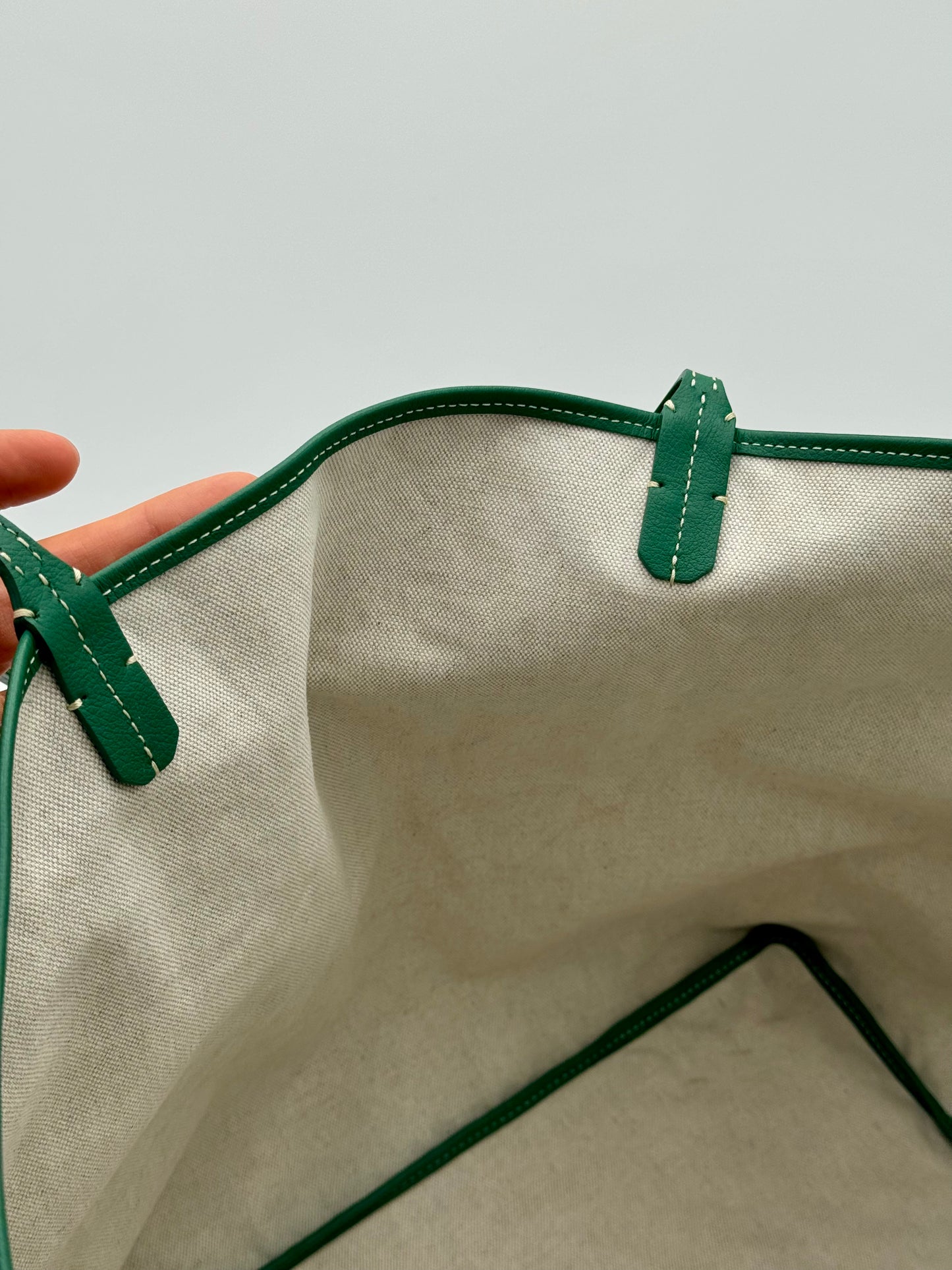 Goyard Saint Louis GM Tote Bag in Green