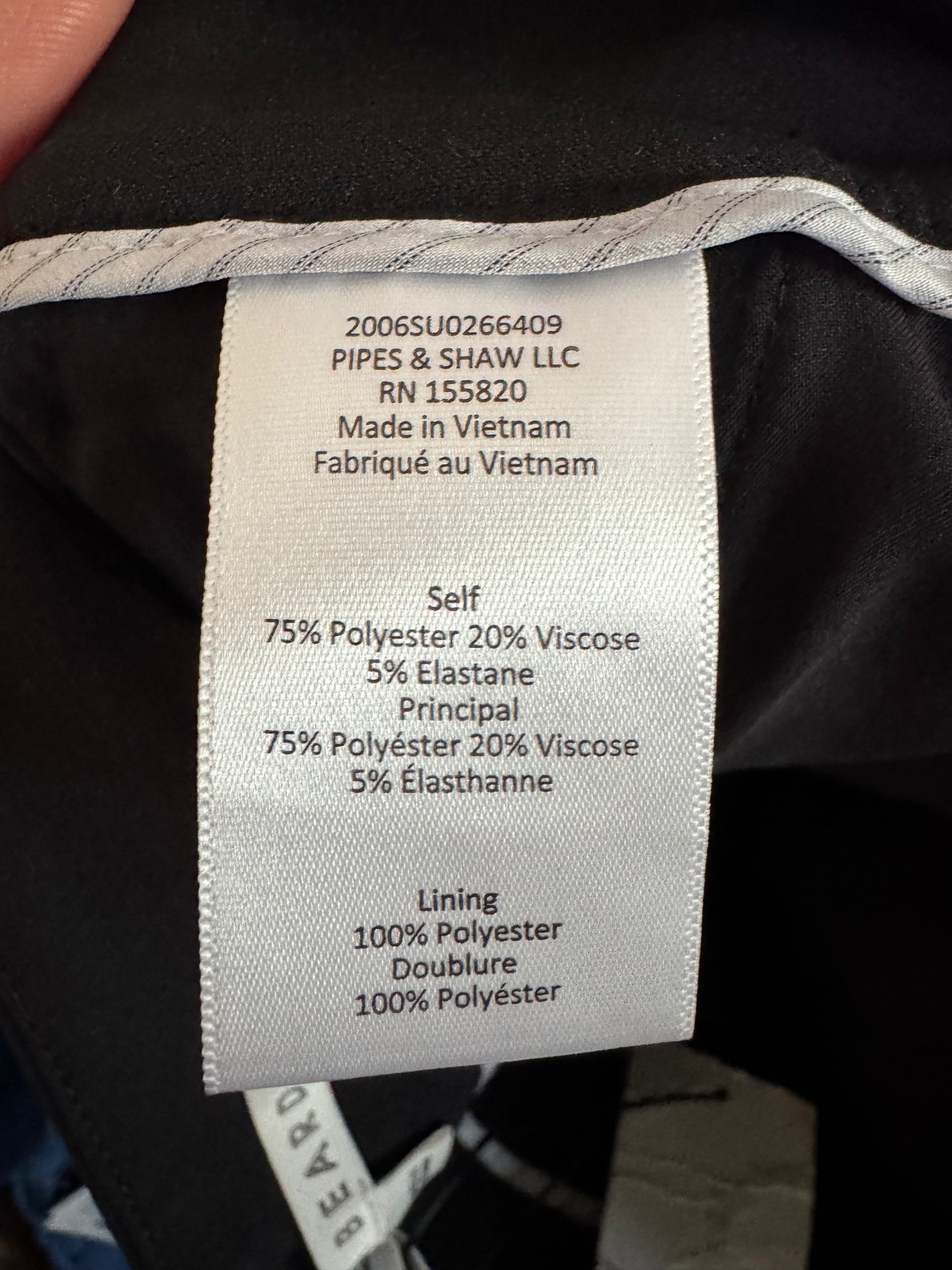 Veronica Beard Zip Back Scuba Pant size 10